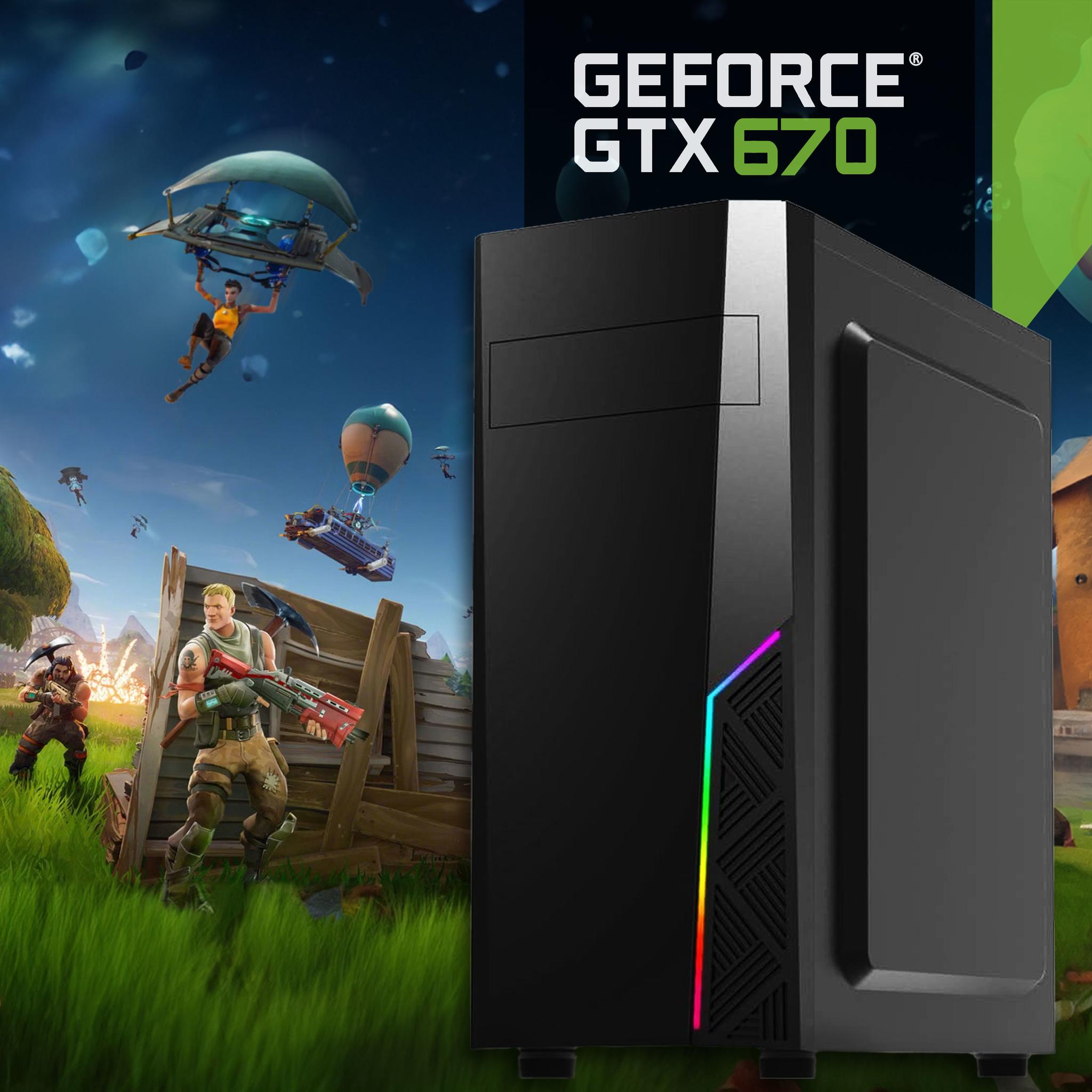 💰 Budget Gaming PC! | GEFORCE GTX 670, INTEL 8-CORE CPU, 16GB RAM, 128GB M.2 + 320GB HDD, WIFI & BT