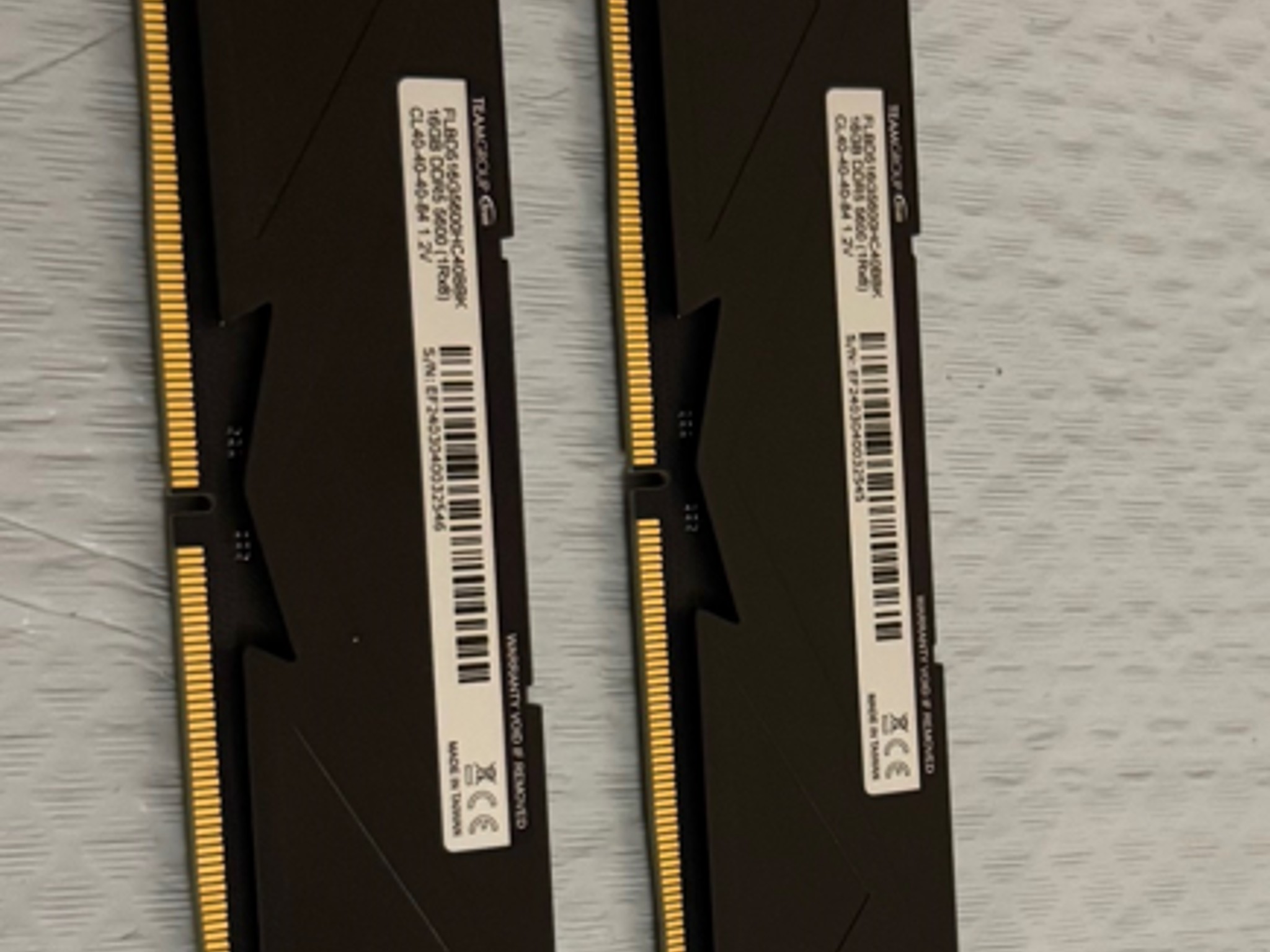 Vulcan T Force memory 32GB (2x16) DDR5 4800 MT/s