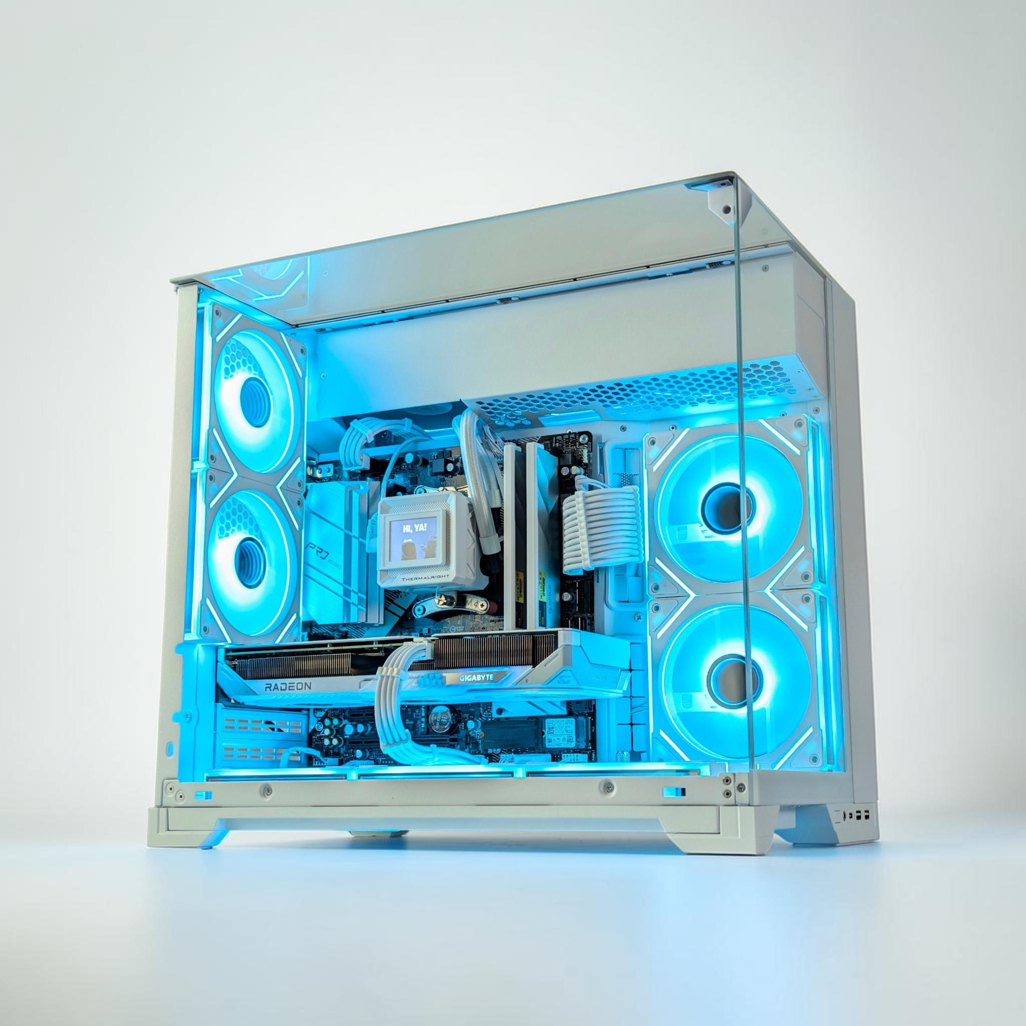🤍🏔️Alaska🏔️❄️Gaming PC❄️AMD RX 9060 XT 16GB❄️AMD Ryzen 7 5800X 8 core❄️32GB DDR4❄️1TB SSD