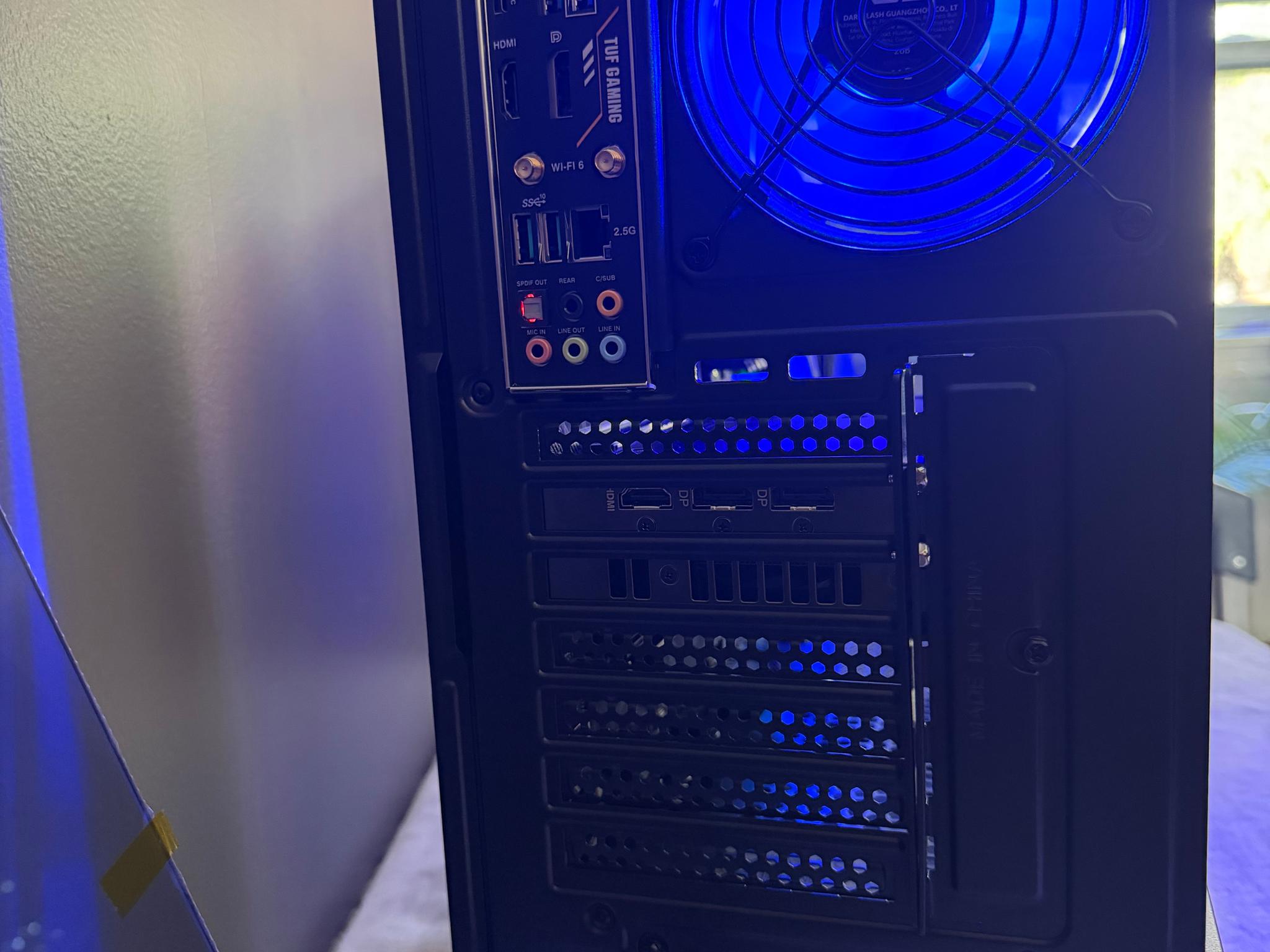 Rx 9060 xt Custom Gaming Pc Ryzen 7 5700x, 1tb nvme storage, 32gb ddr4 ram