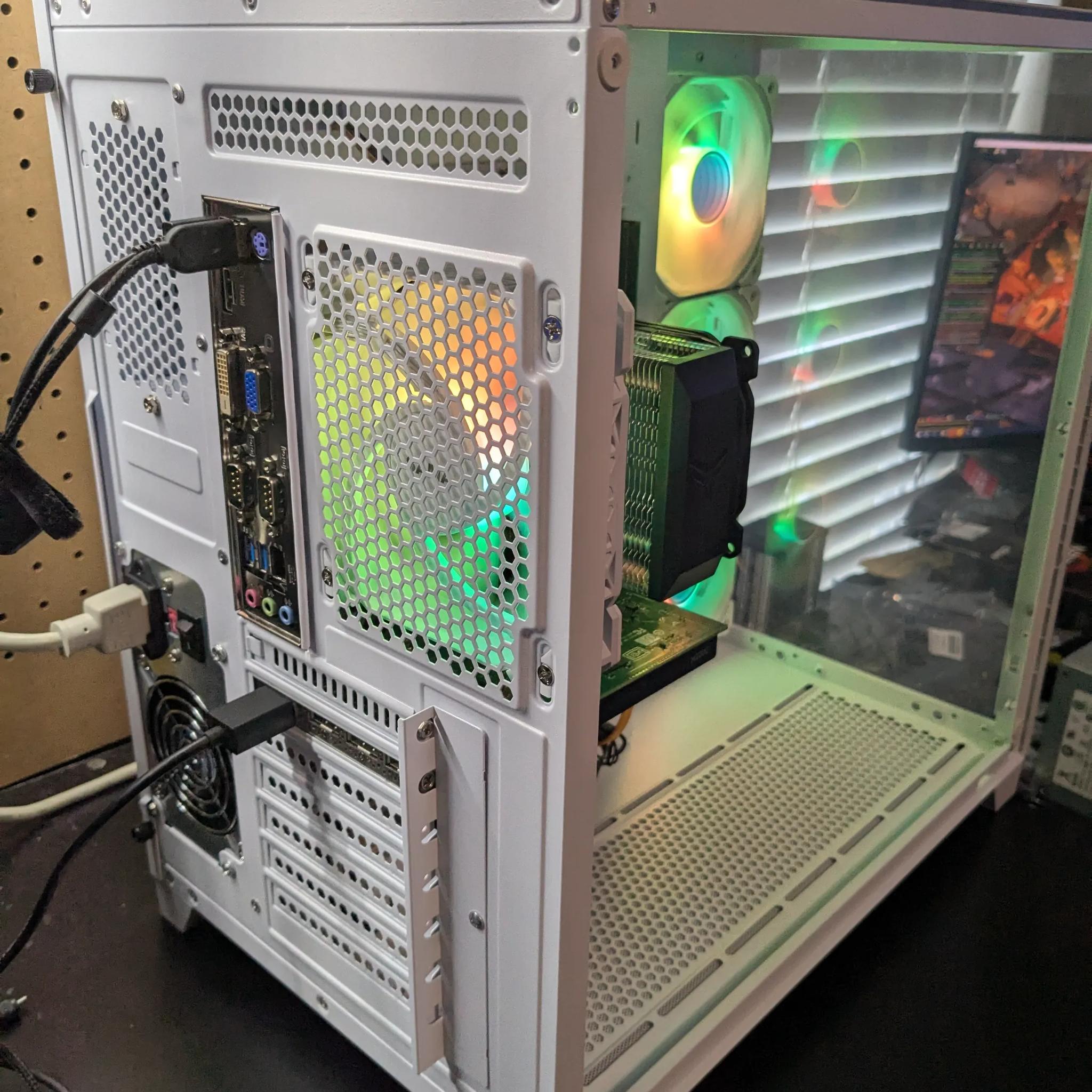70 FPS Fortnite | 180 Day Warranty | i5-4570S, 16GB RAM, 500GB SSD, Nvidia 4GB GPU, RGB, WiFi