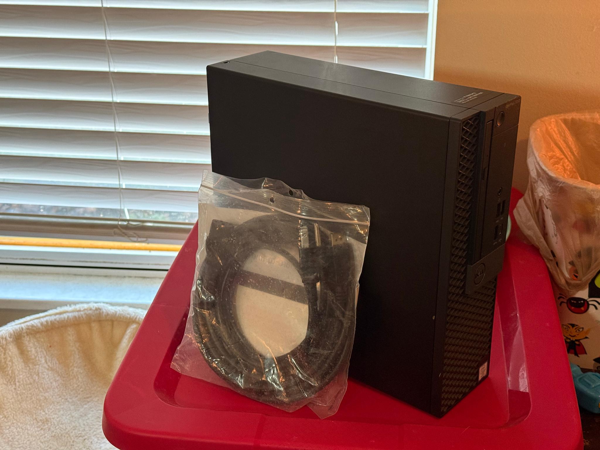Dell Sleeper Gaming PC Bundle – i7, Radeon RX 6400, Razer Headset + 1TB External – Ready to Game!