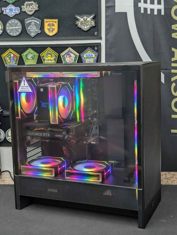 Intel i5-10400 + RTX 4060 Custom RGB Gaming PC
