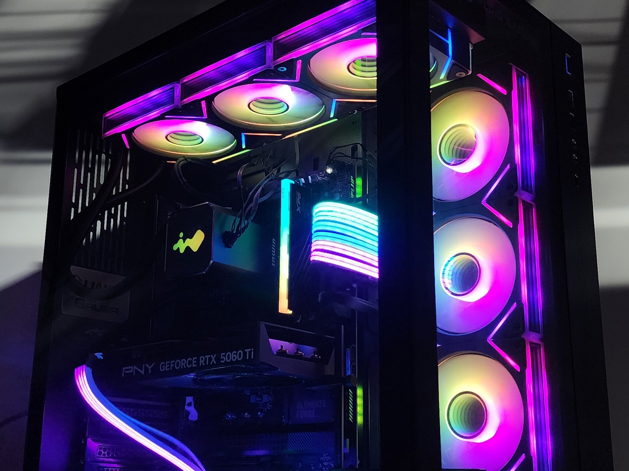 Gaming PC i7-14700KF 16GB RAM 1TB SSD RTX 5060 Ti 16GB Windows 11 Computer