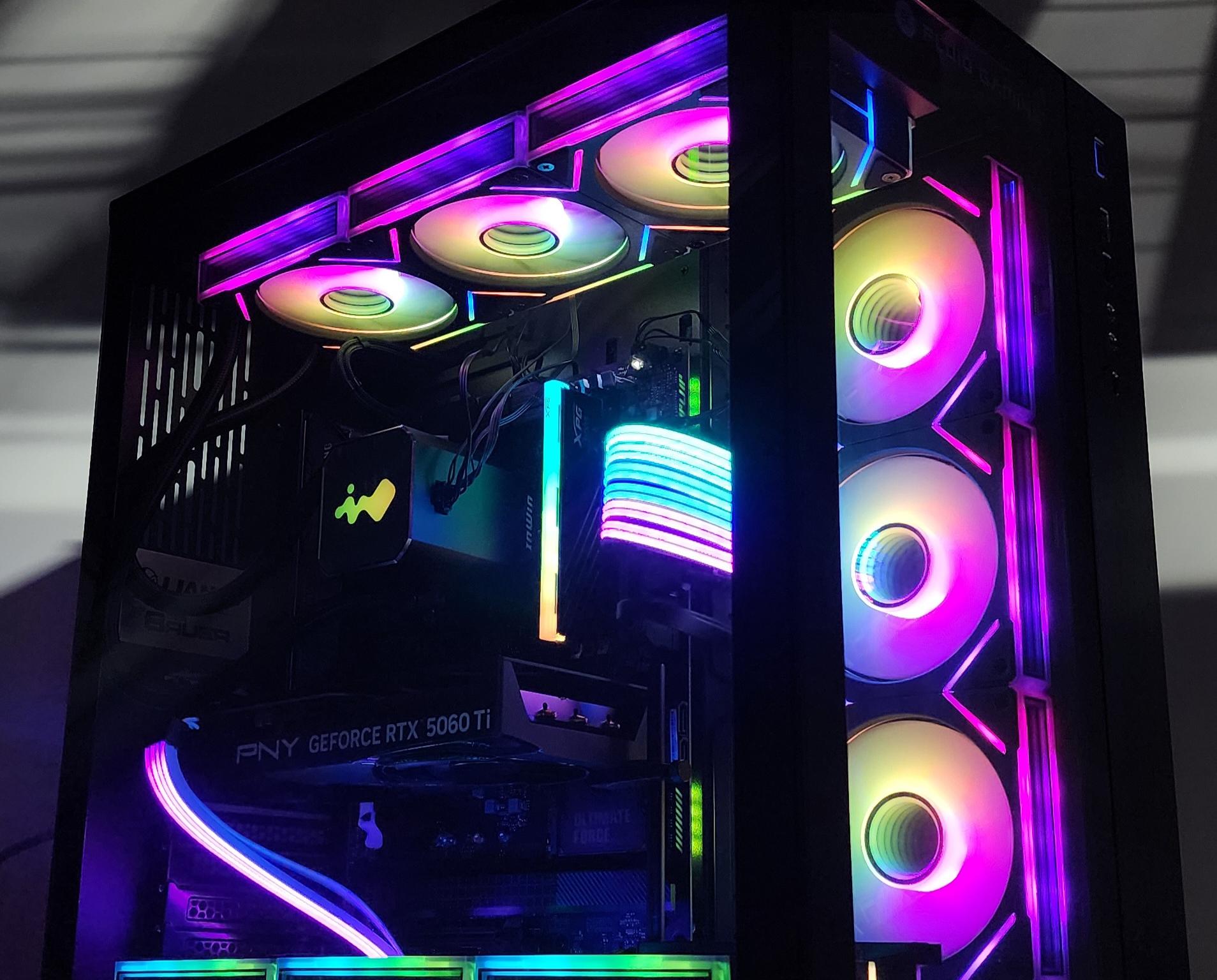 Gaming PC i7-14700KF 16GB RAM 1TB SSD RTX 5060 Ti 16GB Windows 11 Computer