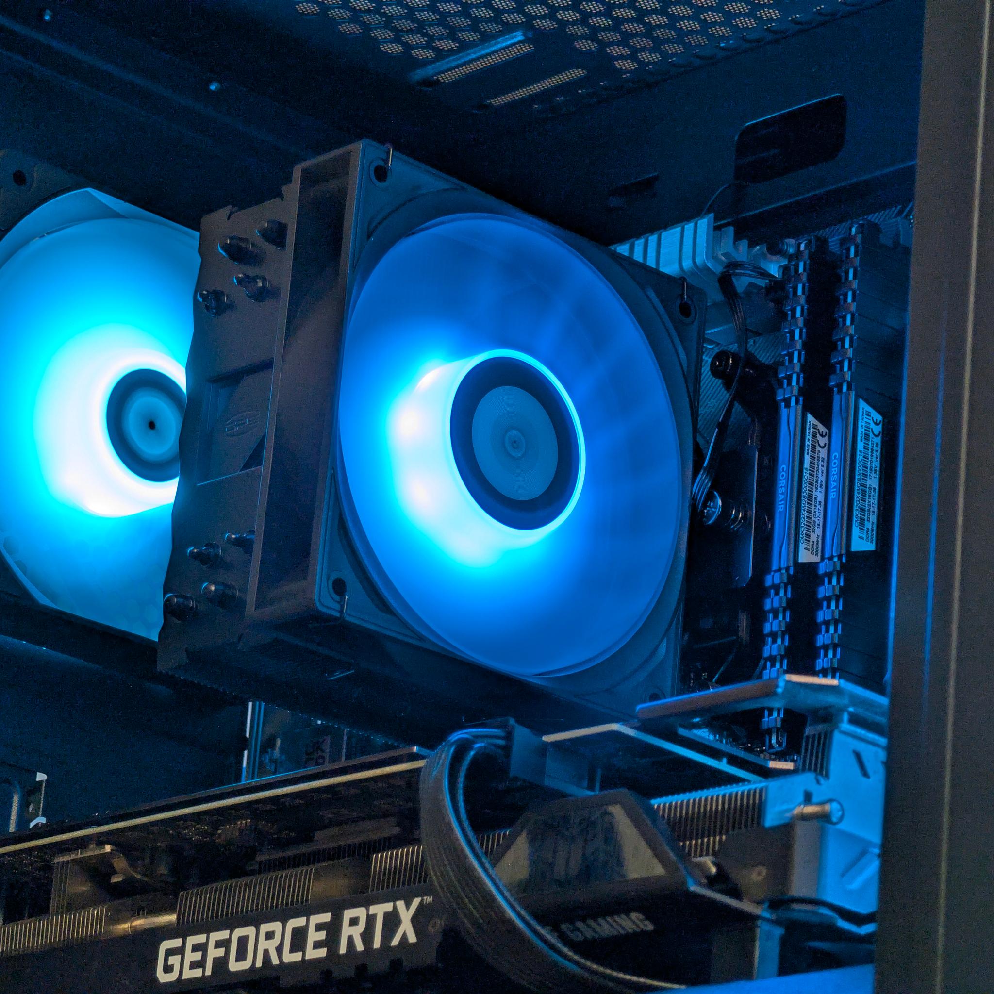 🖤💙Ryzen 7 3700x | RTX 3060TI | 32GB DDR4 | 1TB SSD | Gaming PC💙🖤