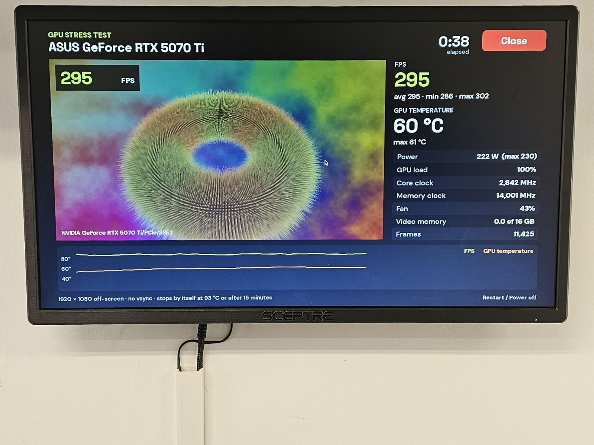 RTX 5070 Ti ASUS TUF Gaming 16GB