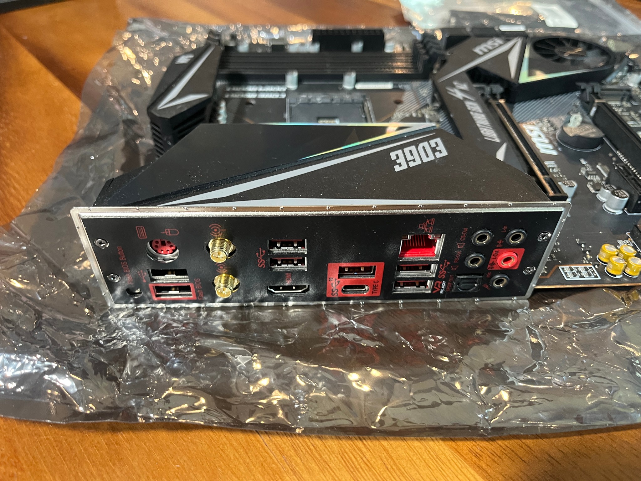 MSI MPG X570 Gaming Edge WIFI AMD X570 ATX Motherboard Socket AM4