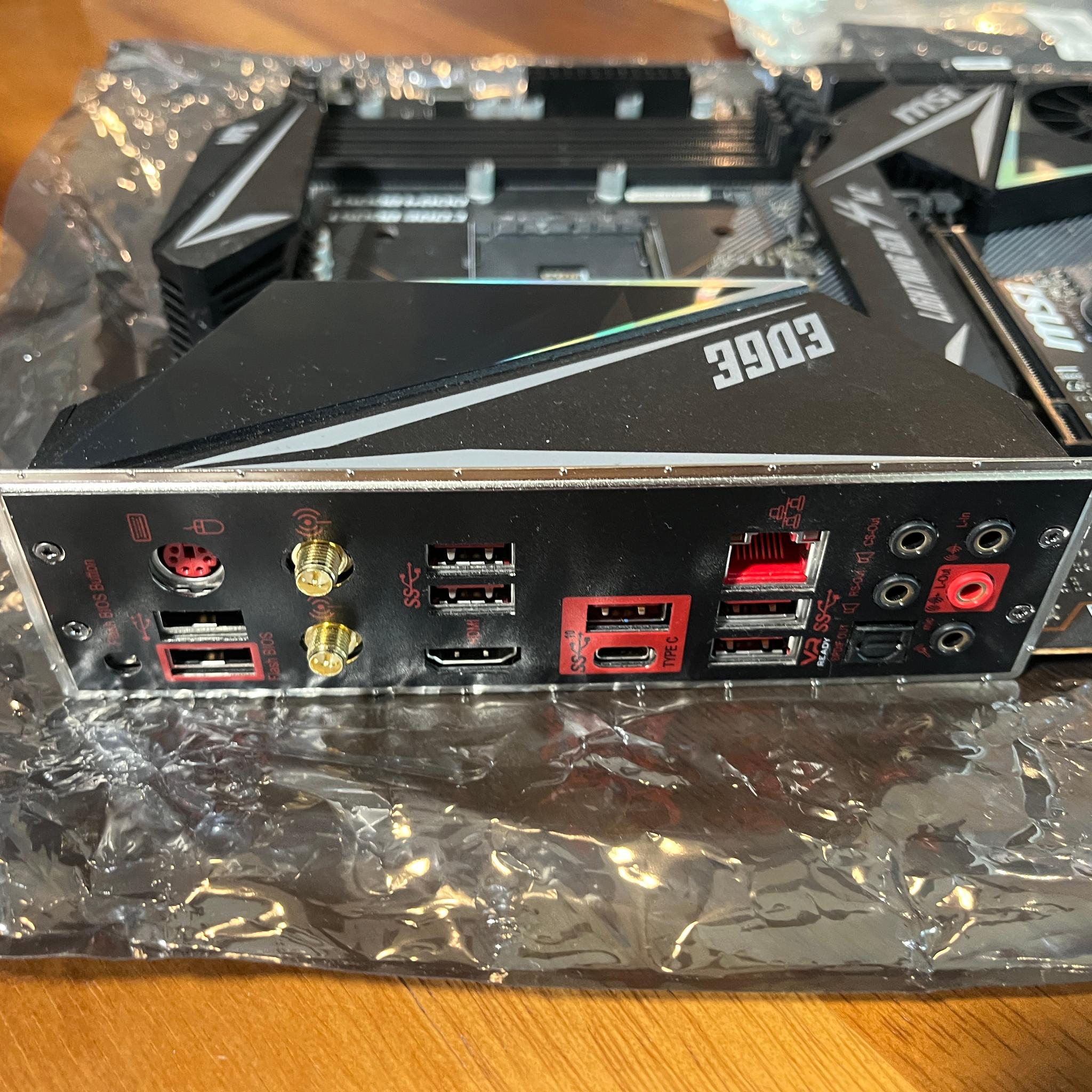 MSI MPG X570 Gaming Edge WIFI AMD X570 ATX Motherboard Socket AM4