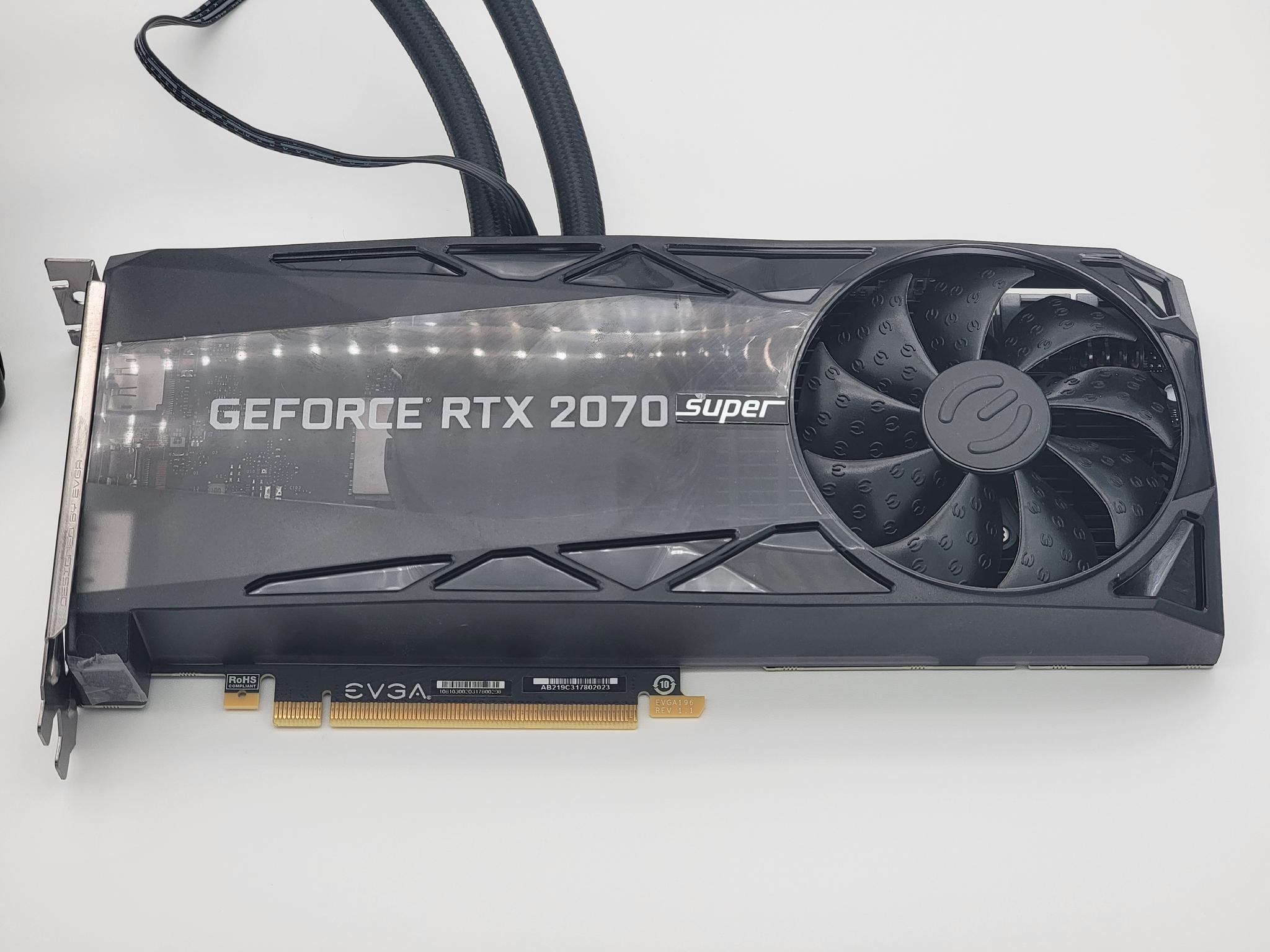 Used EVGA RTX 2070 Super XC Hybrid Water Cooled Graphics Card