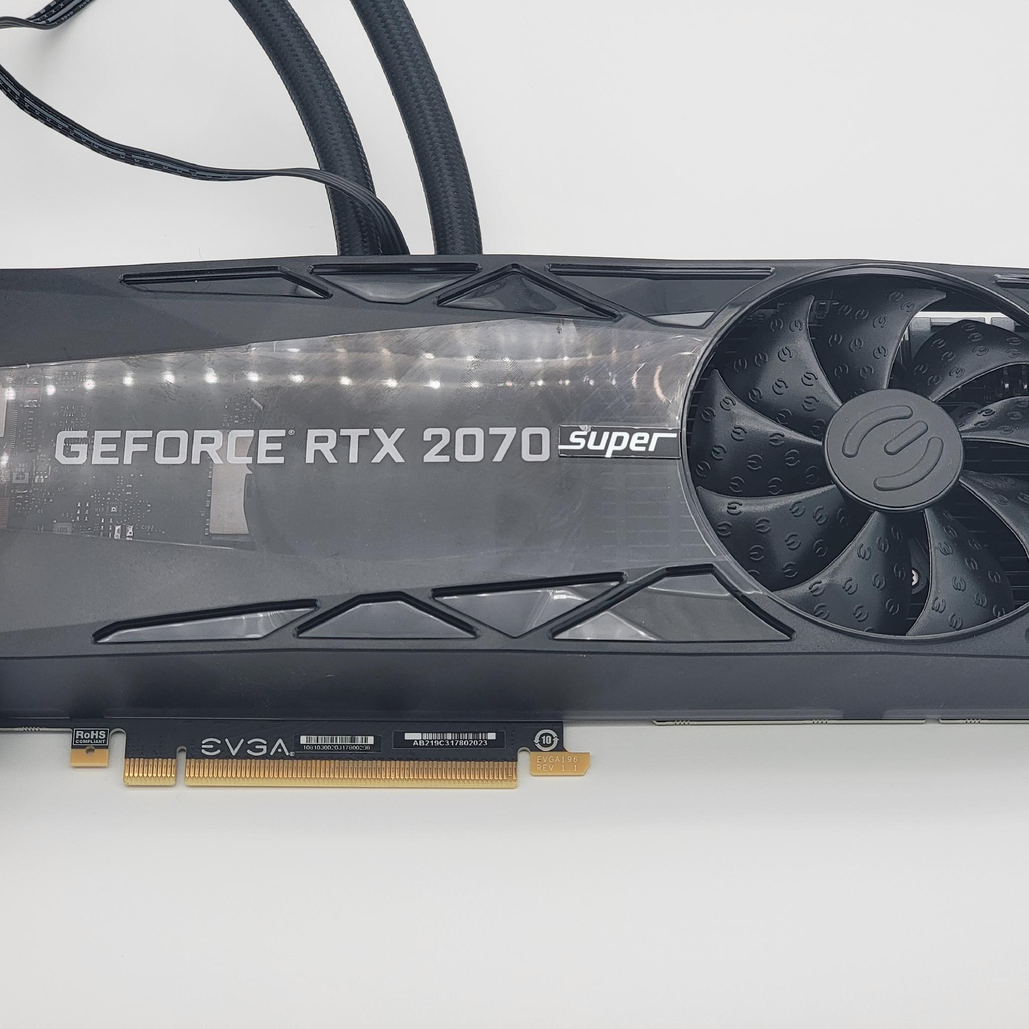 Used EVGA RTX 2070 Super XC Hybrid Water Cooled Graphics Card