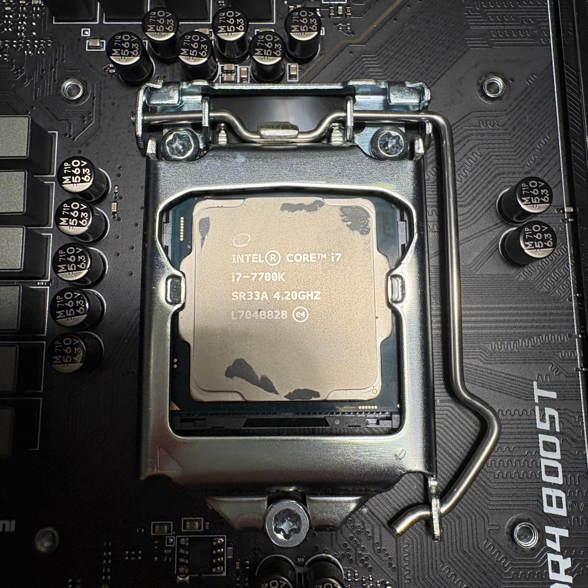 Combo - i7 7700K, MSI Z270 Motherboard, 256GB NVMe