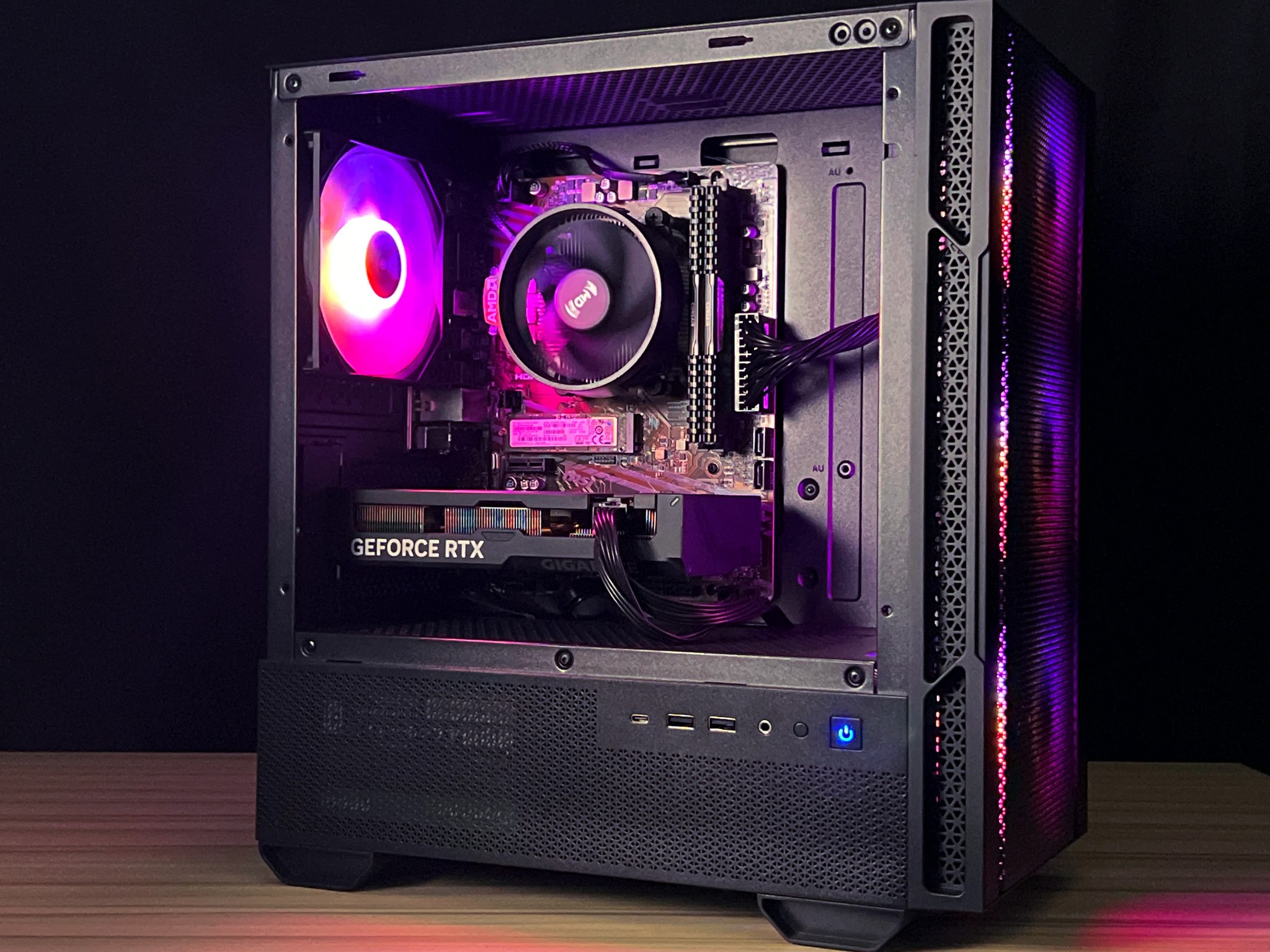 🔥 Stealth Gaming PC - RTX 4060 Ti 8gb, Ryzen 7 2700x, 16gb, 512gb NVME