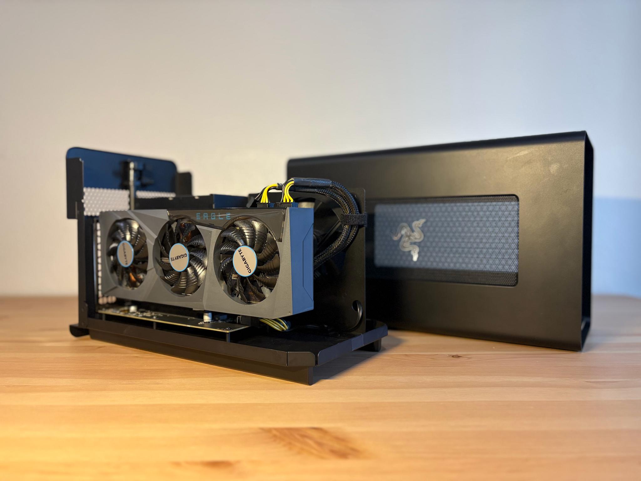 Razer Core X + RTX 3070 [Gigabyte EAGLE OC]