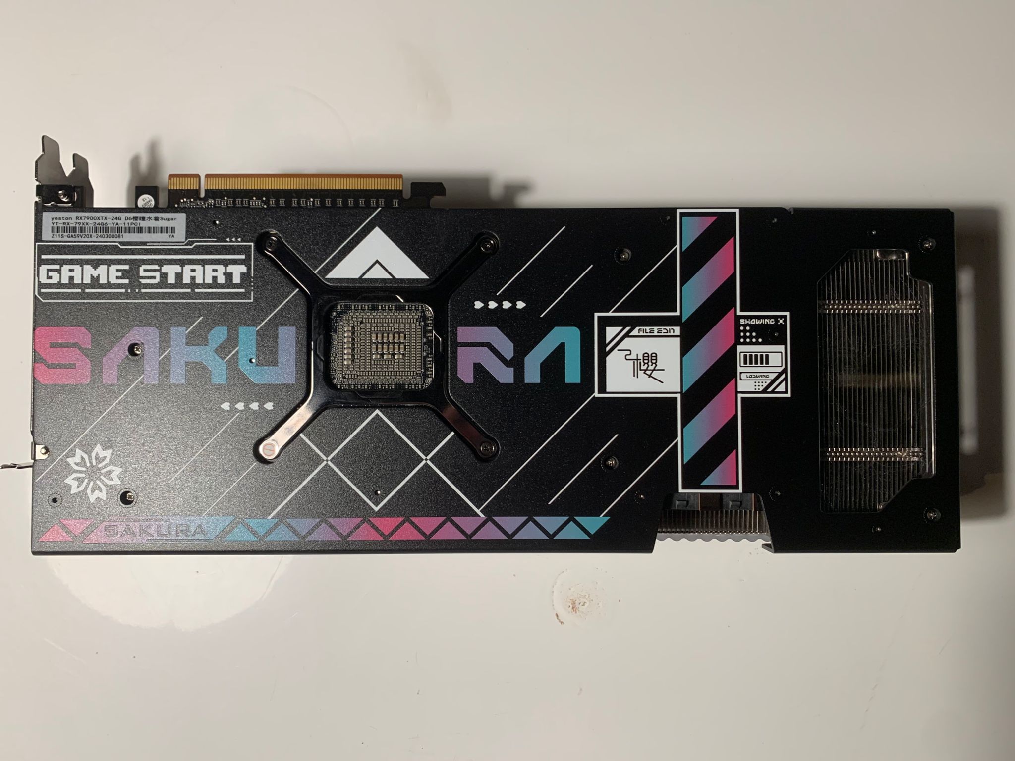 RX 7900 XTX - Yeston Sakura Open Box Graphics Card