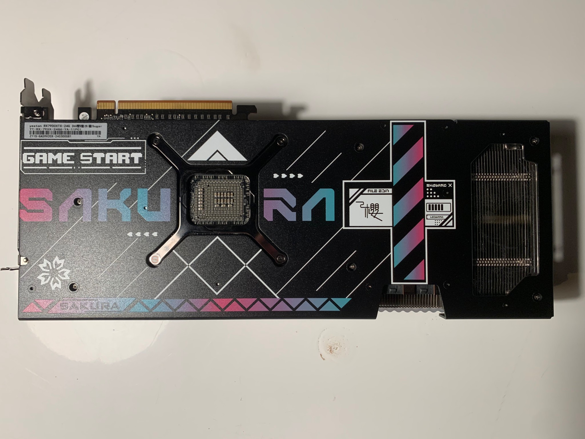 RX 7900 XTX - Yeston Sakura Open Box Graphics Card