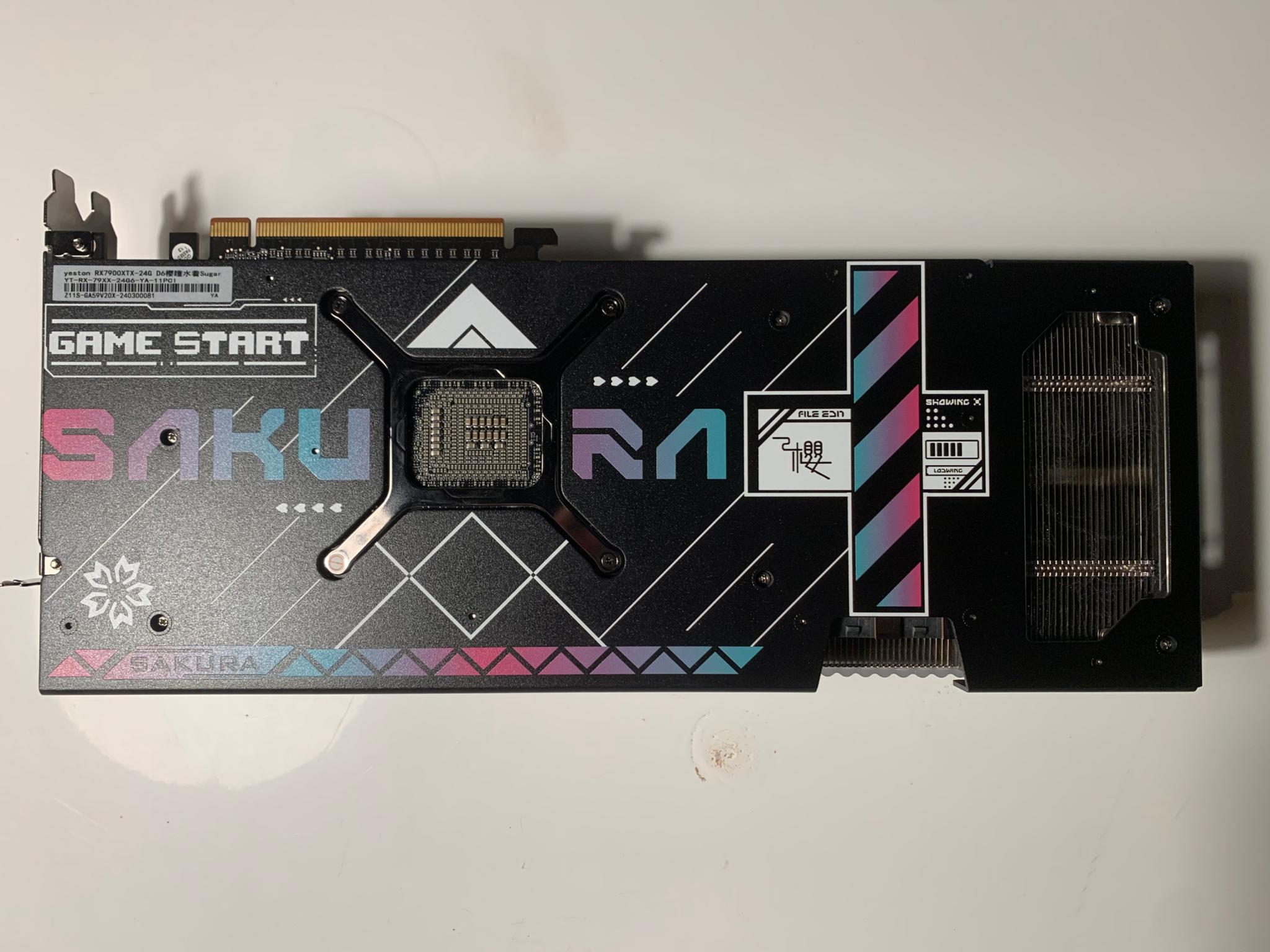 RX 7900 XTX - Yeston Sakura Open Box Graphics Card