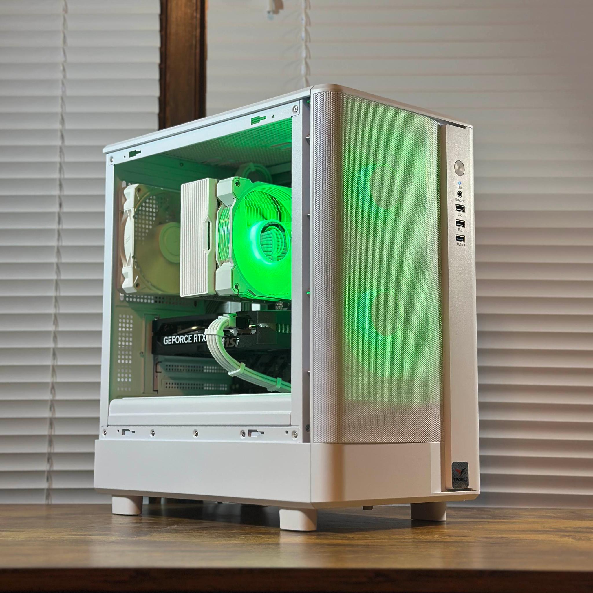 RTX 5060 8GB | AMD Ryzen 5 8400F | 16GB DDR5 | 1TB SSD | Win11 | WIFI | 1080P/1440P Gaming PC