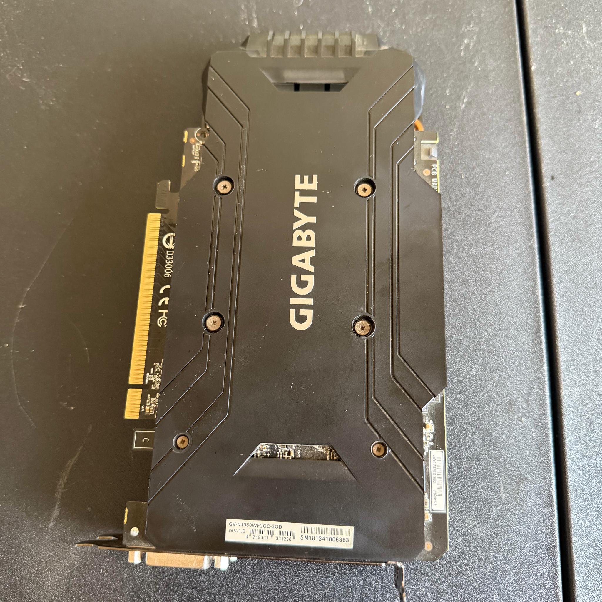 Gigabyte GAMING GeForce GTX 1060 3GB