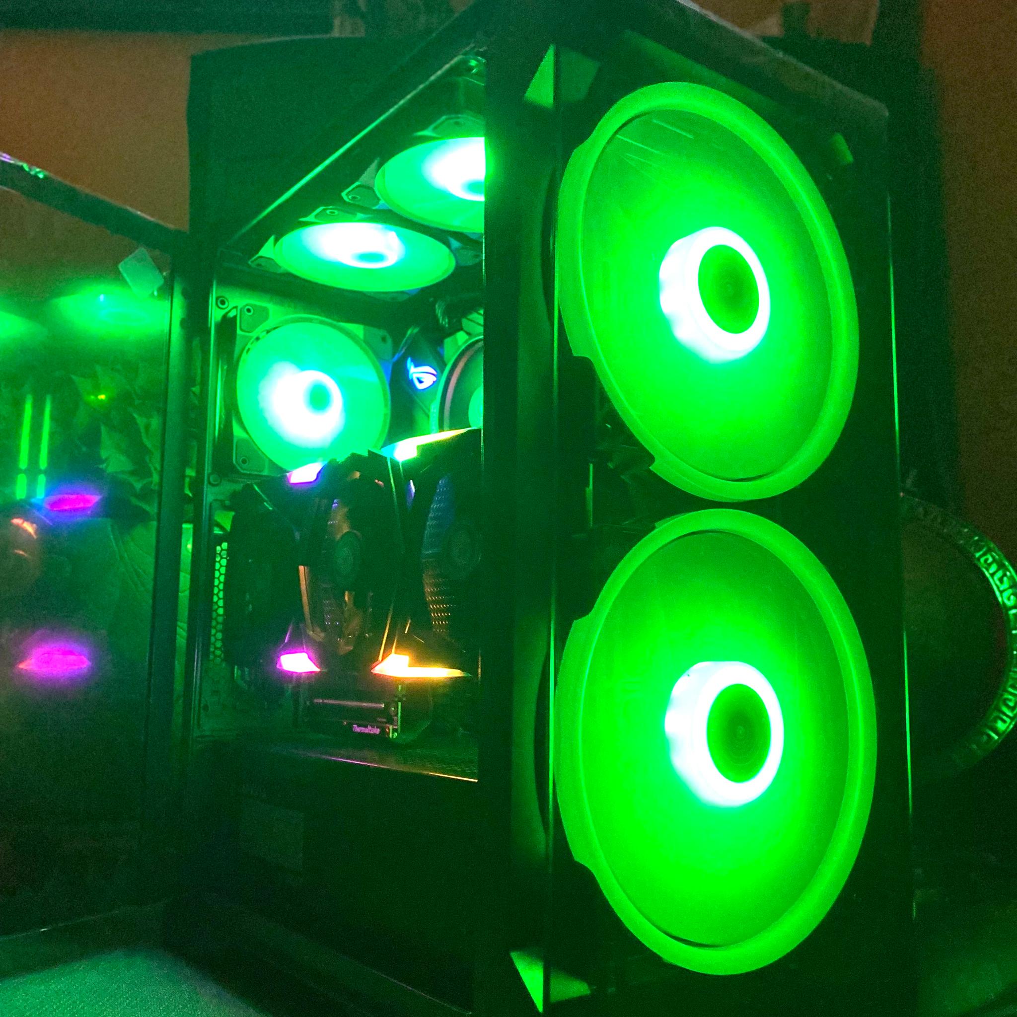 青い稲妻⚡| Ryzen 5 | RTX2080Super| 32GB RGB RAM| 1TB NVMe M.2 SSD| Windows 11 Pro