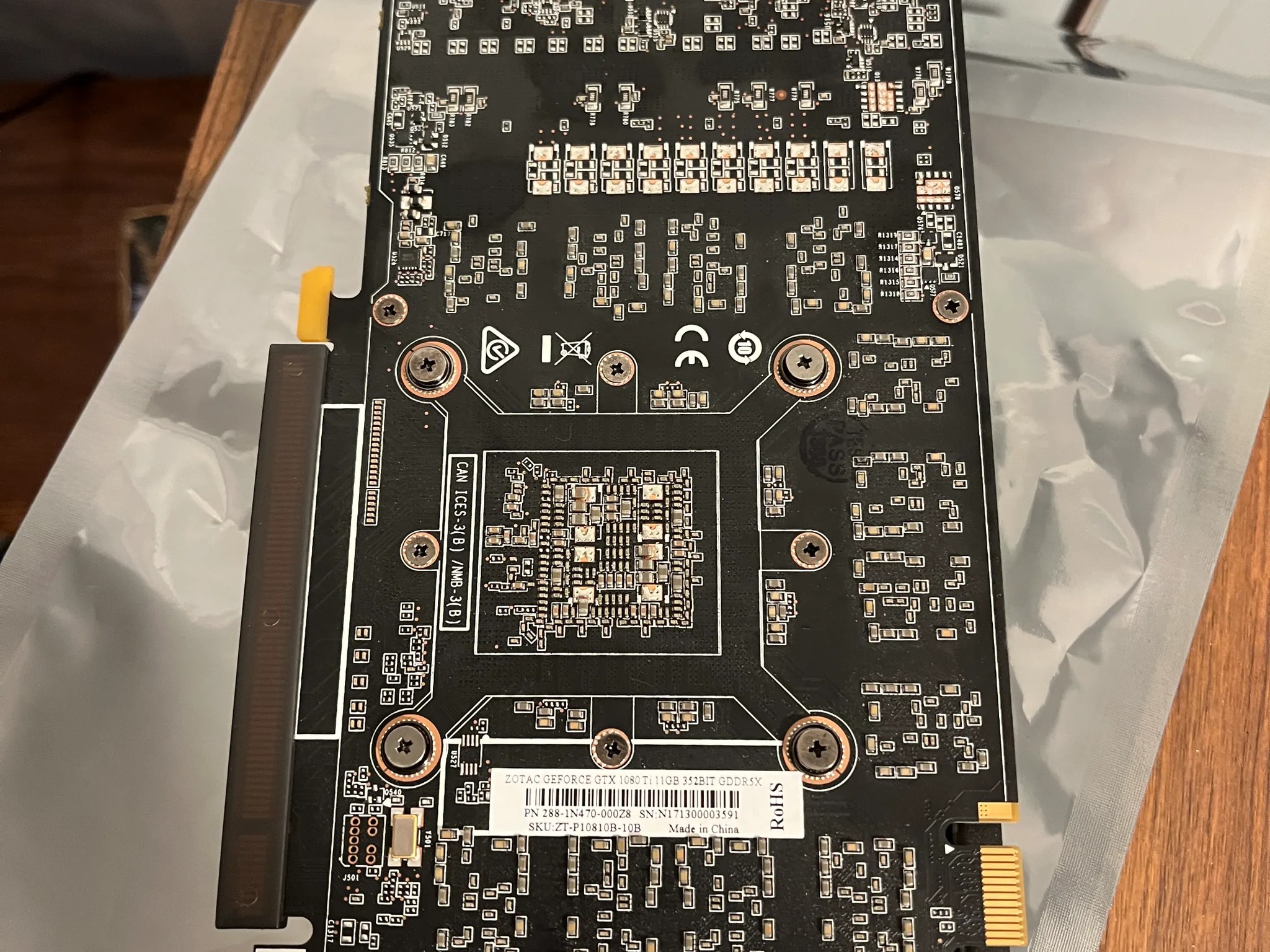 Zotac GTX 1080Ti Blower Card 11GB 288-1N470-000Z8