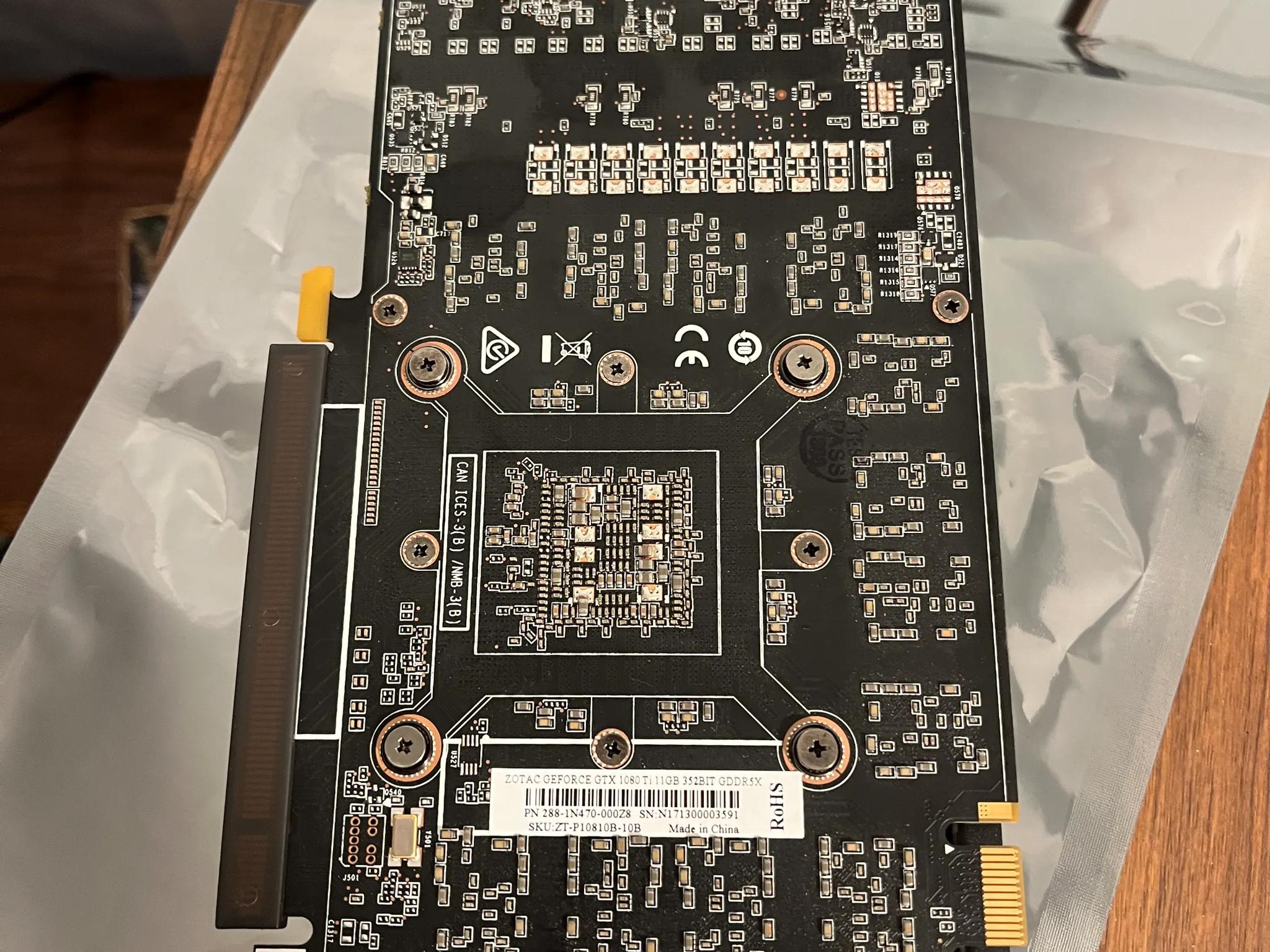 Zotac GTX 1080Ti Blower Card 11GB 288-1N470-000Z8
