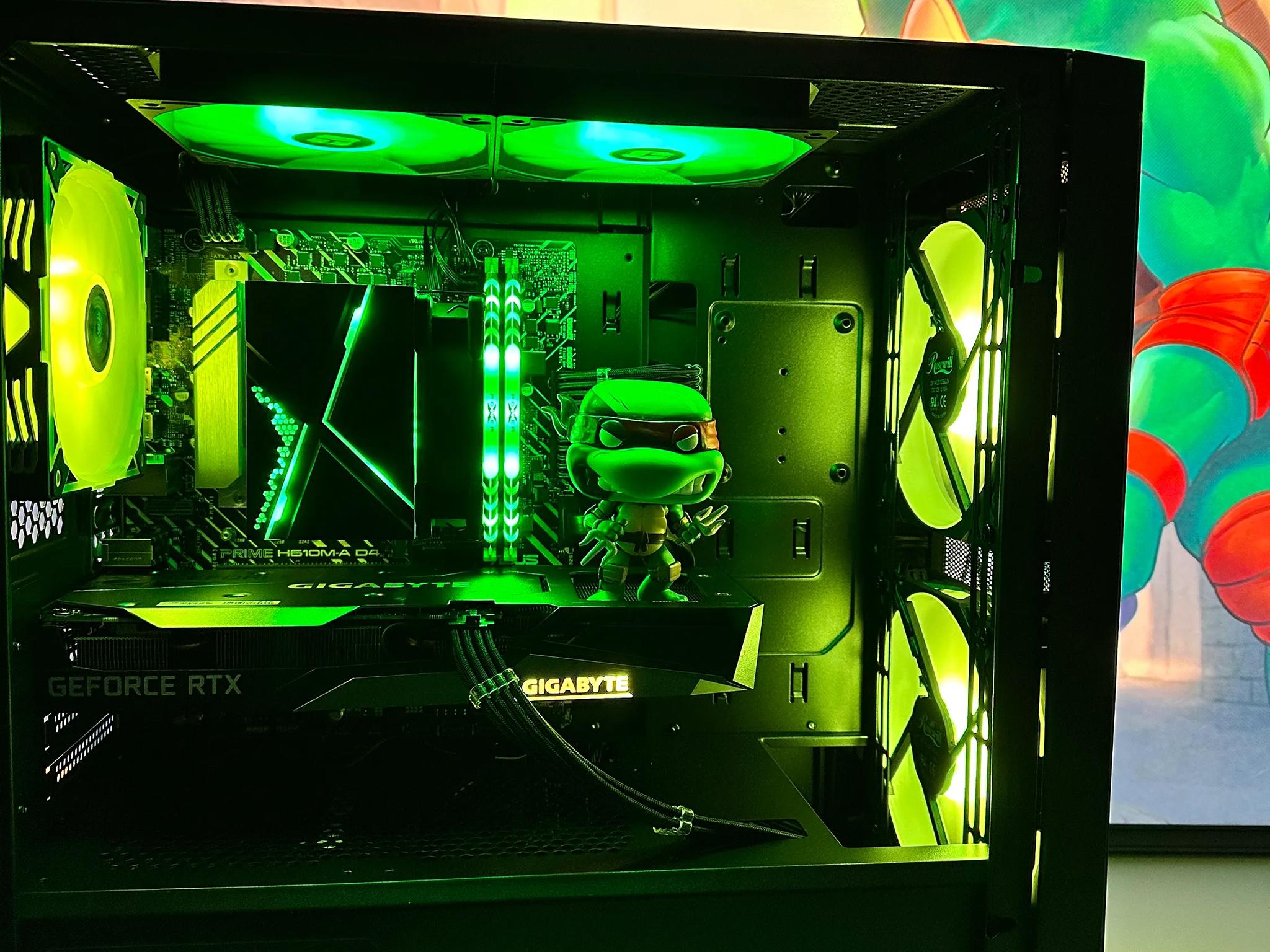 🐢🥷Raphael🐢🥷-Gaming PC-Nvidia RTX 3060 12GB-Intel i5 12400 6Cores-16GB DDR4 -1TB NVME