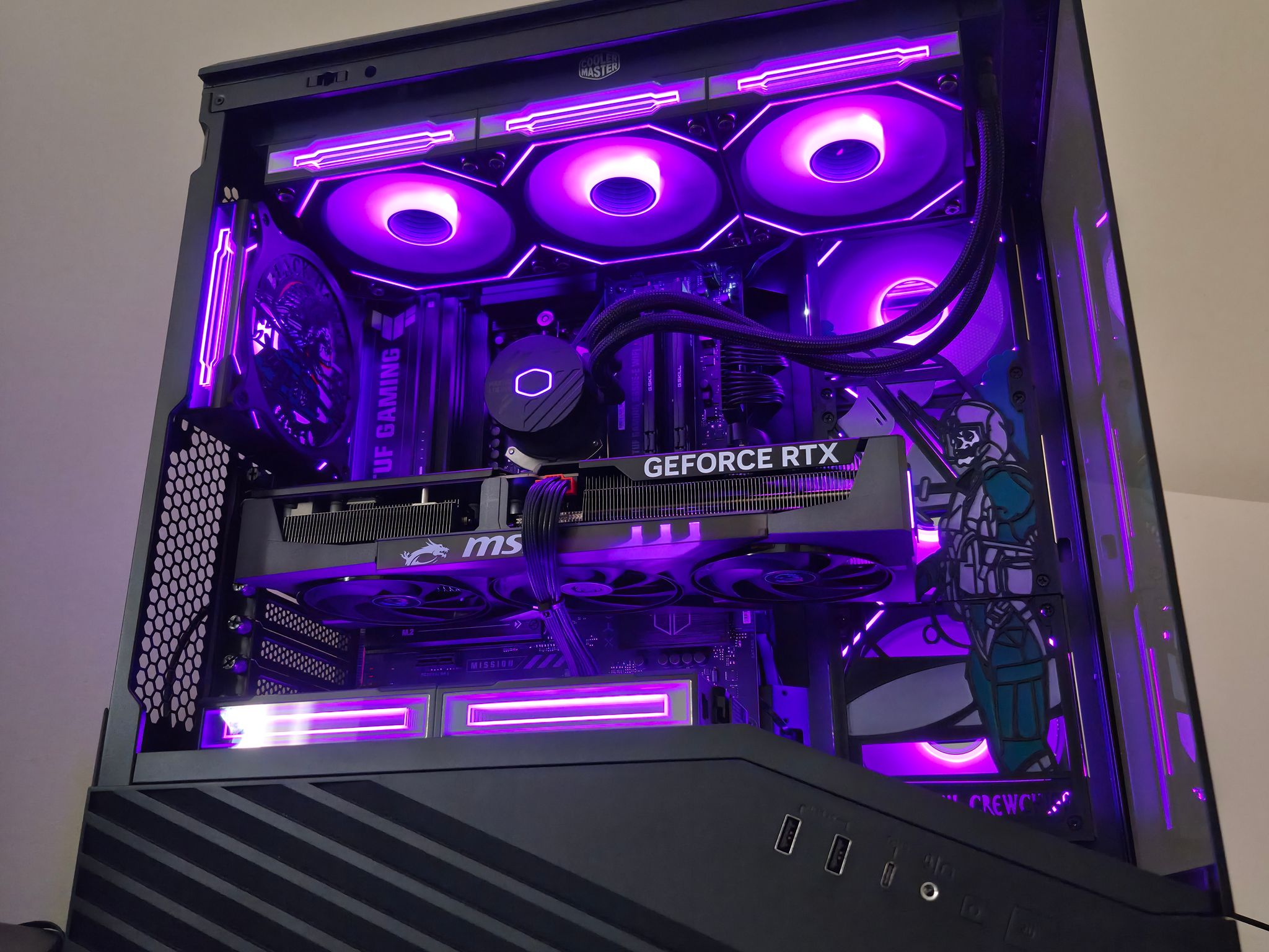 Blackhawk Gaming PC | RTX-5080 | 2TB M.2 NVME | 32GB DDR-6000 | ARGB Fans