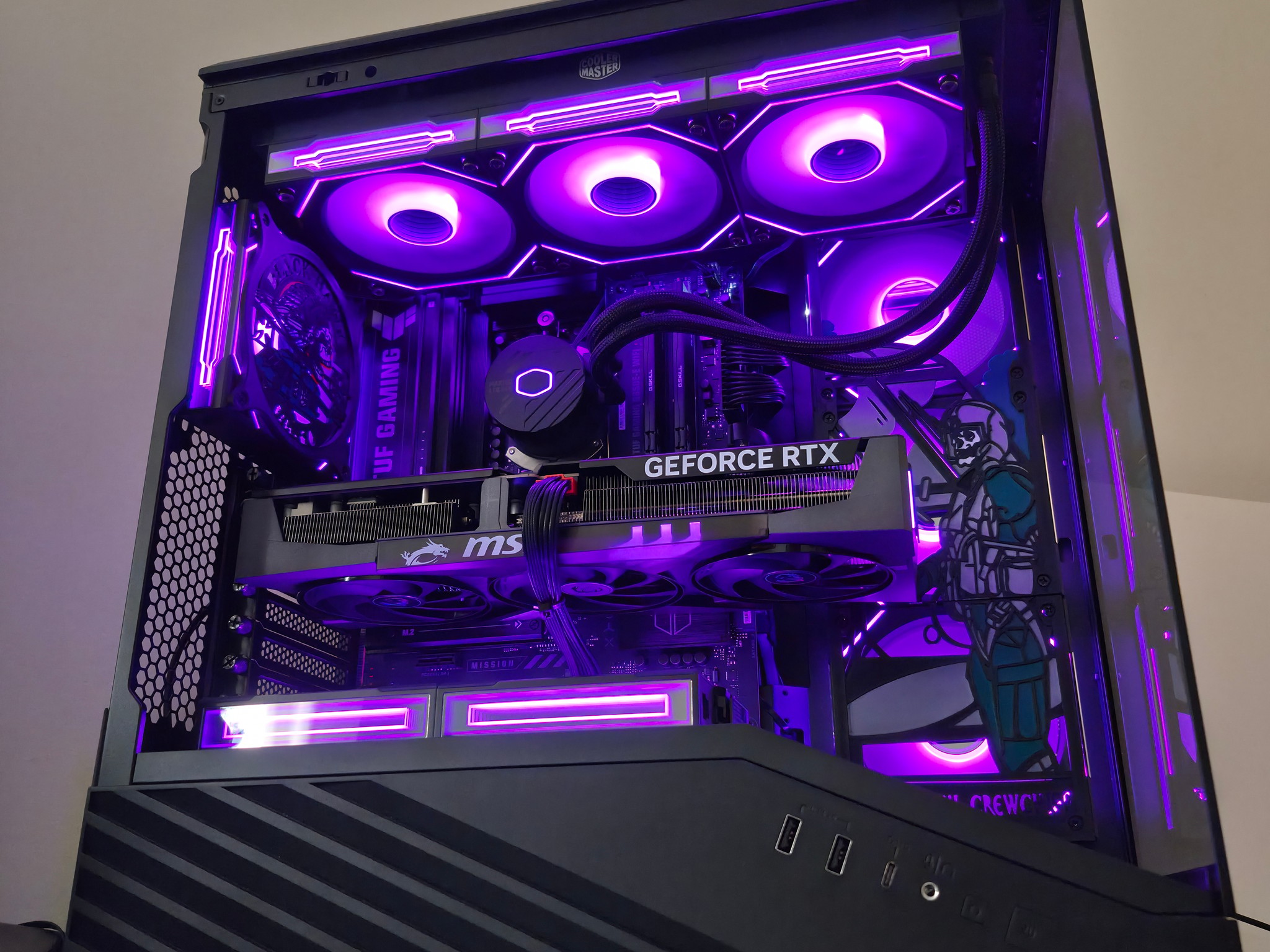 Blackhawk Gaming PC | RTX-5080 | 2TB M.2 NVME | 32GB DDR-6000 | ARGB Fans