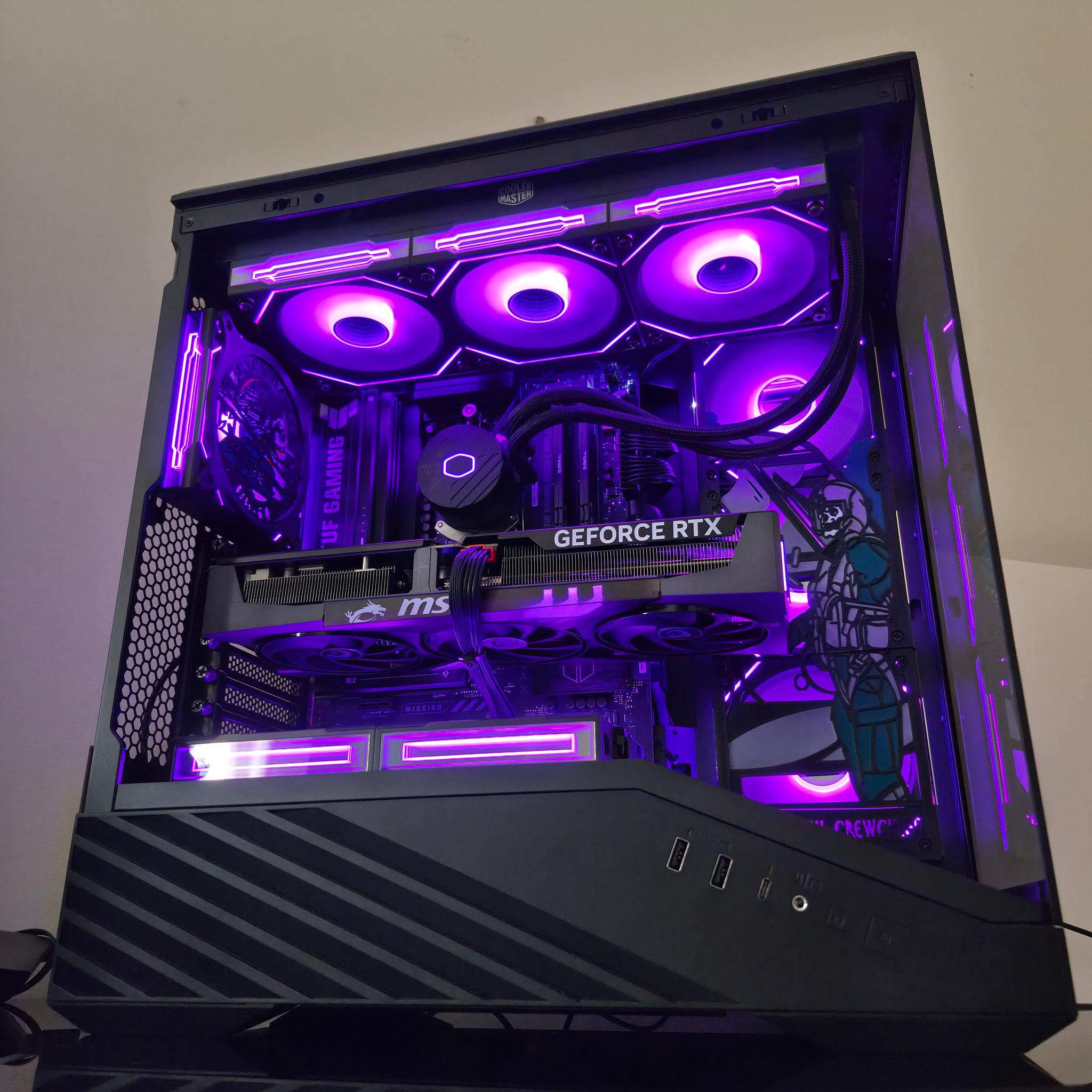Blackhawk Gaming PC | RTX-5080 | 2TB M.2 NVME | 32GB DDR-6000 | ARGB Fans