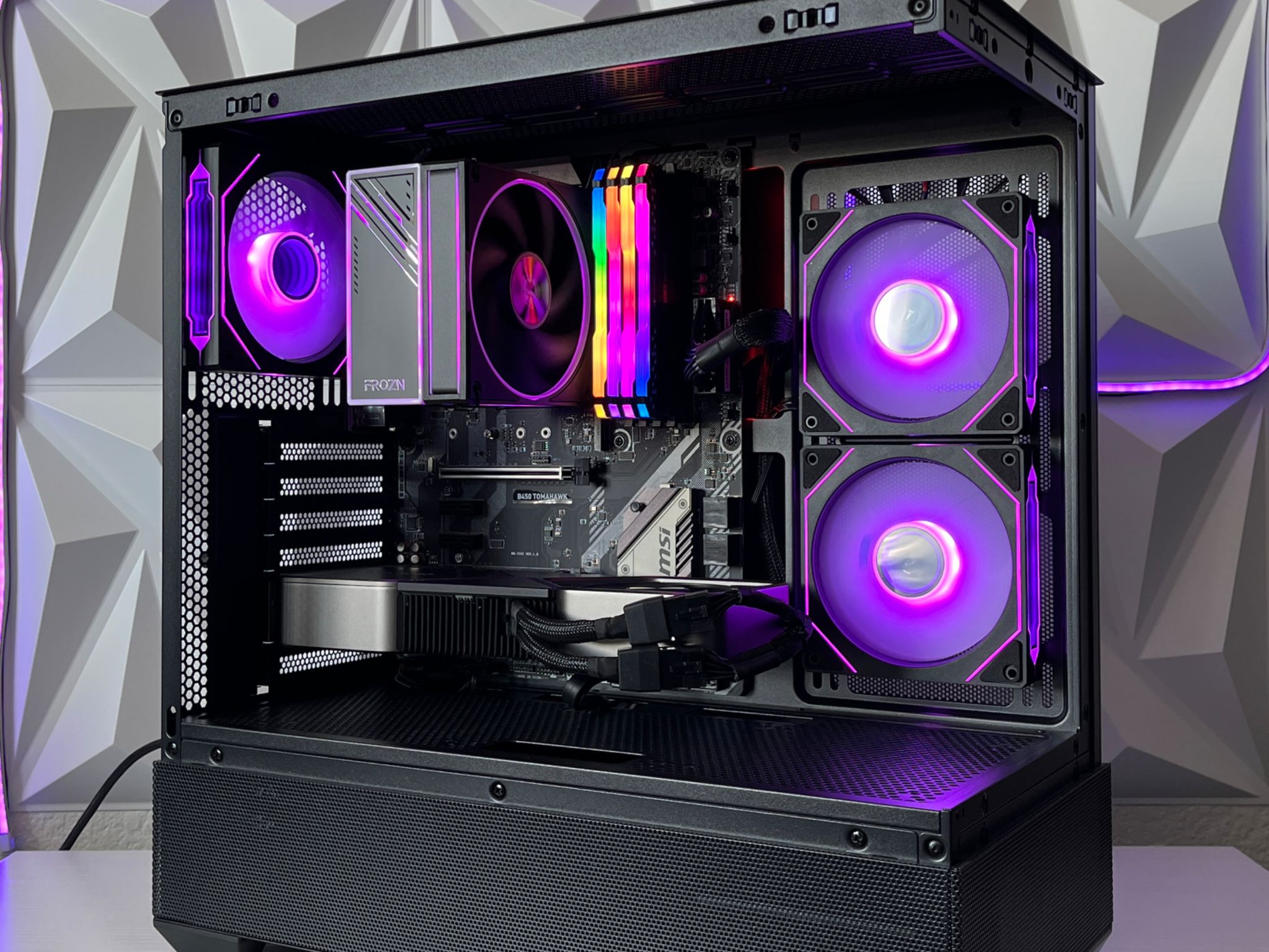 RTX 3080 10GB, Ryzen 7 5700G, 32GB RAM | Black RGB Gaming Computer/PC