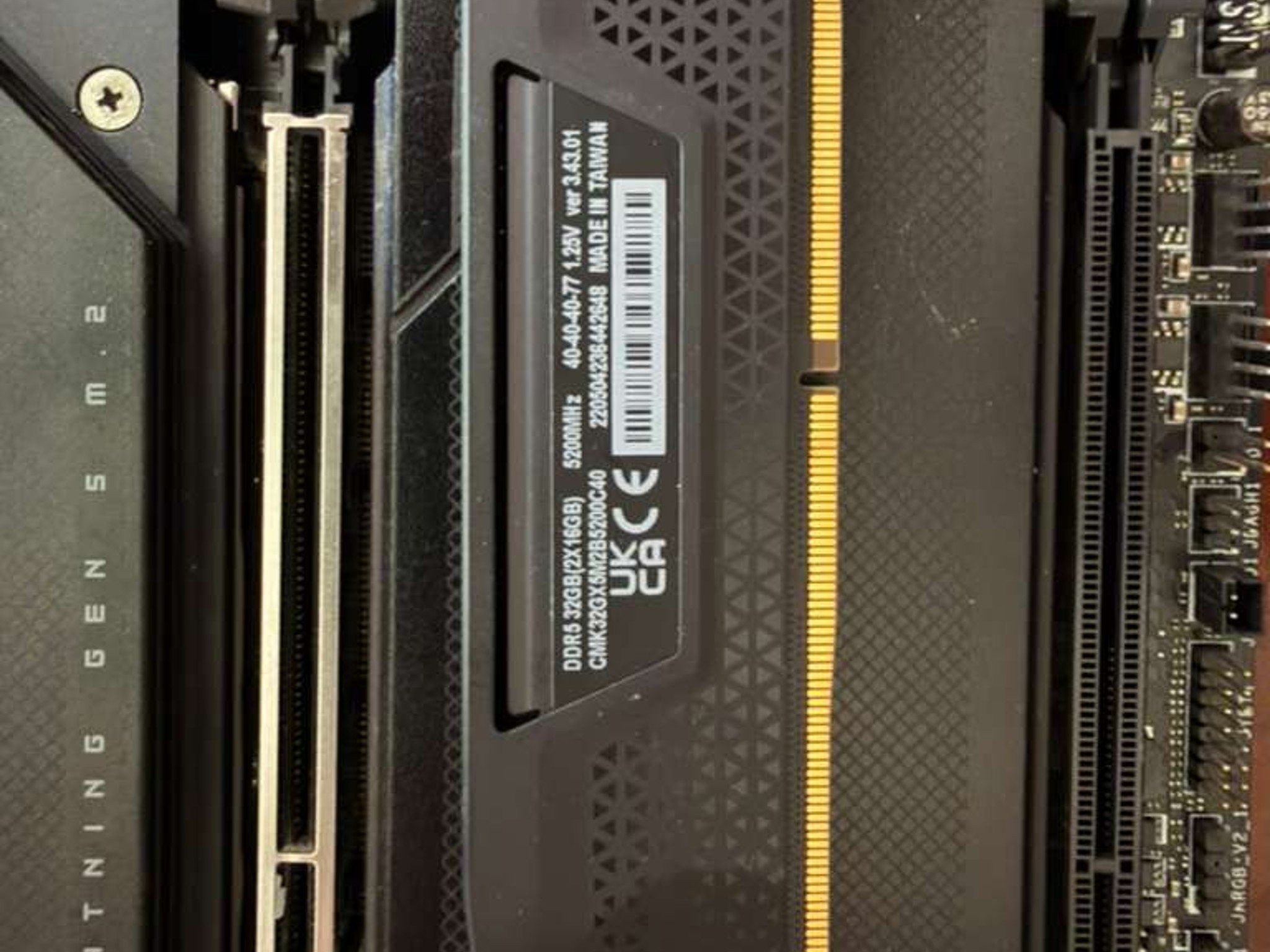 Core I9 13900K with MSI Z790 Carbon and 32GB DDR5 RAM