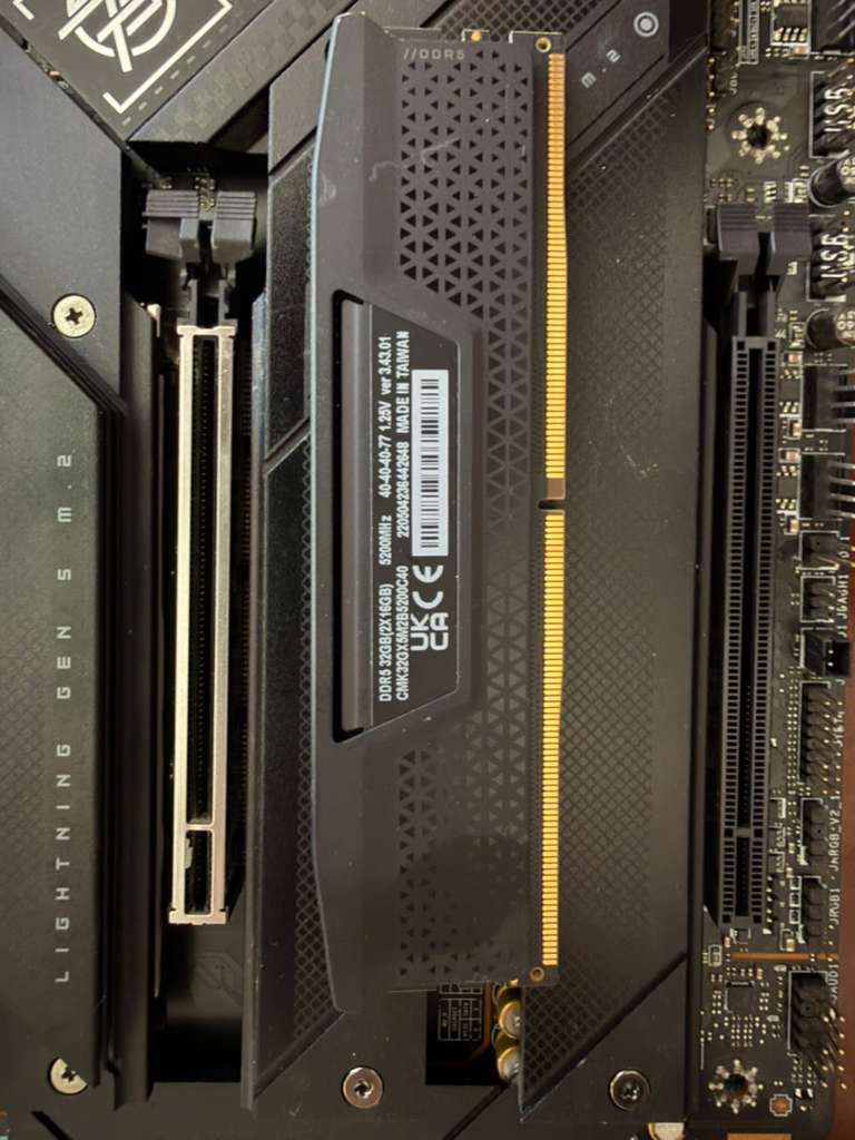 Core I9 13900K with MSI Z790 Carbon and 32GB DDR5 RAM