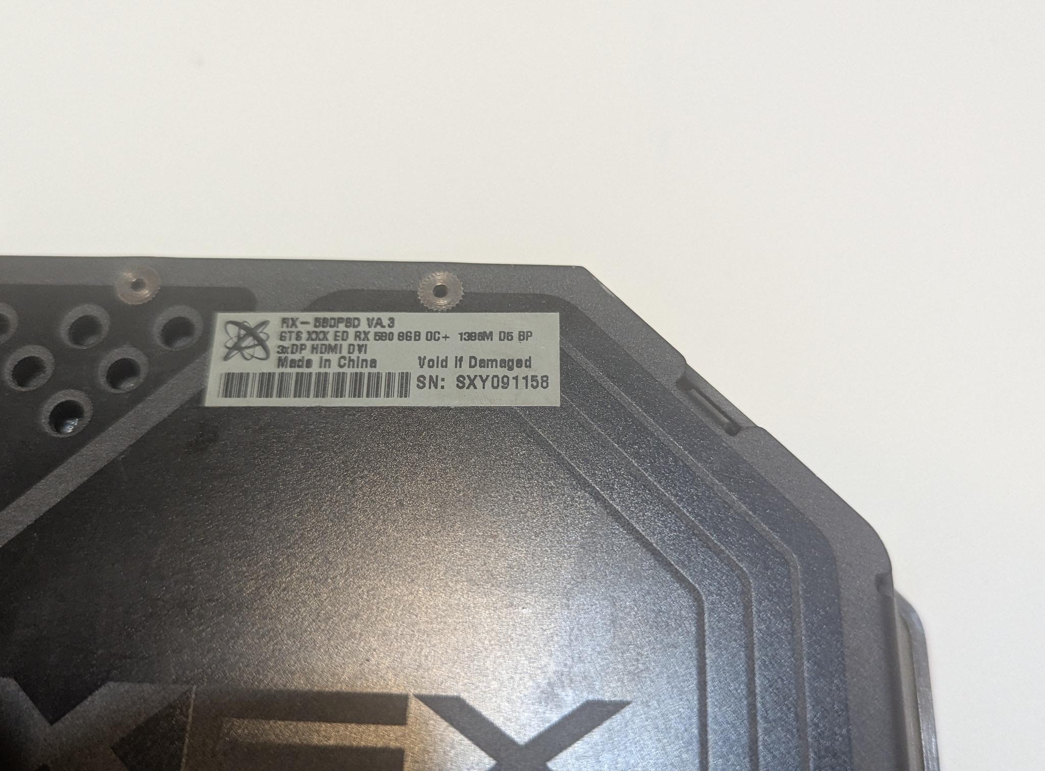 XFX AMD RX 580