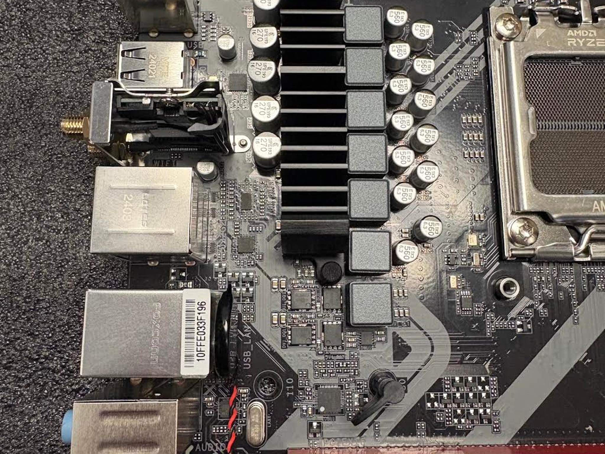 GIGABYTE B650M C V2 AM5 LGA 1718 AMD B650 M-ATX Motherboard-USED
