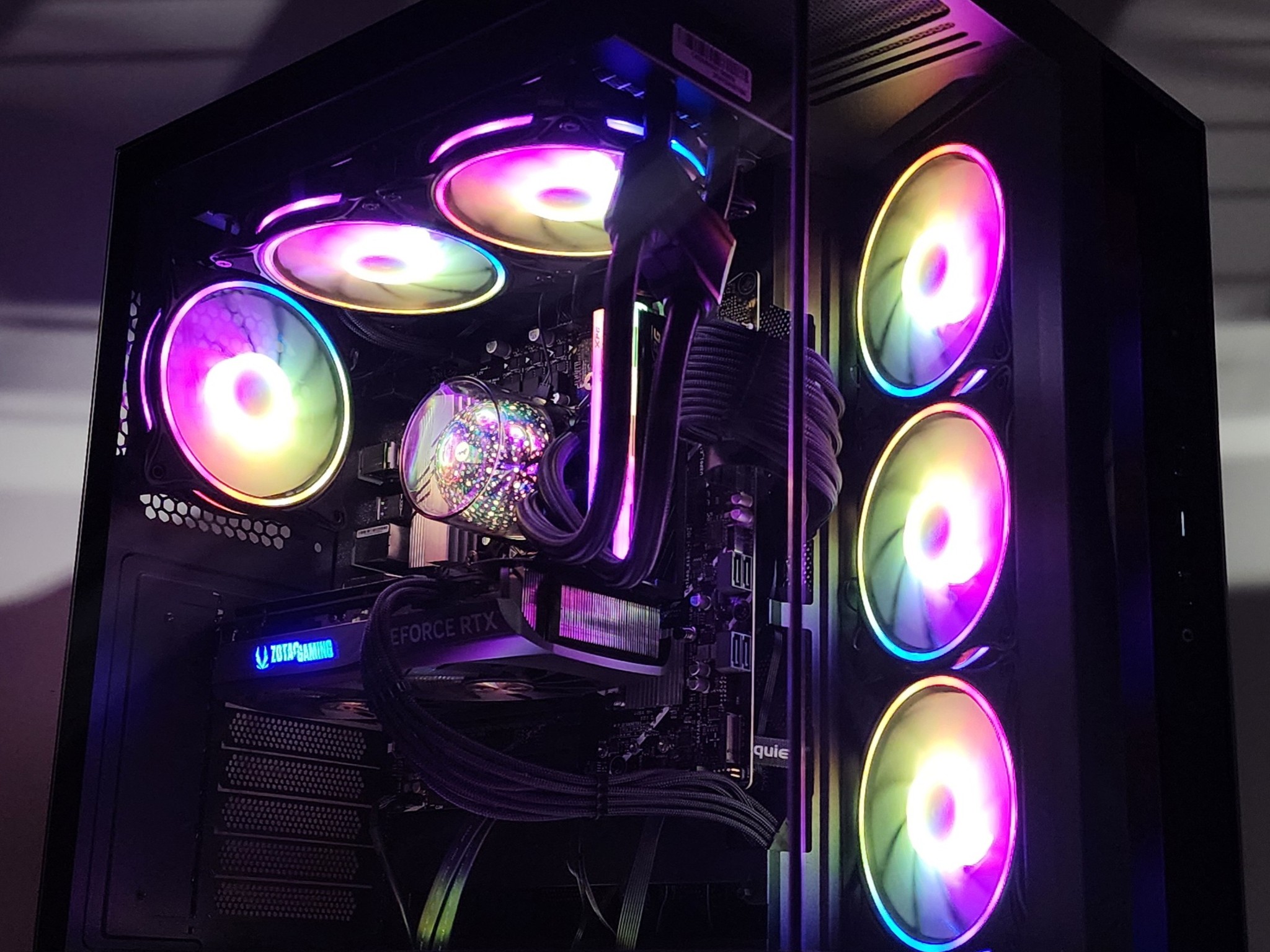 Gaming PC i7-12700KF 32GB RAM 2TB SSD RTX 4060 Ti 16GB Windows 11 Computer
