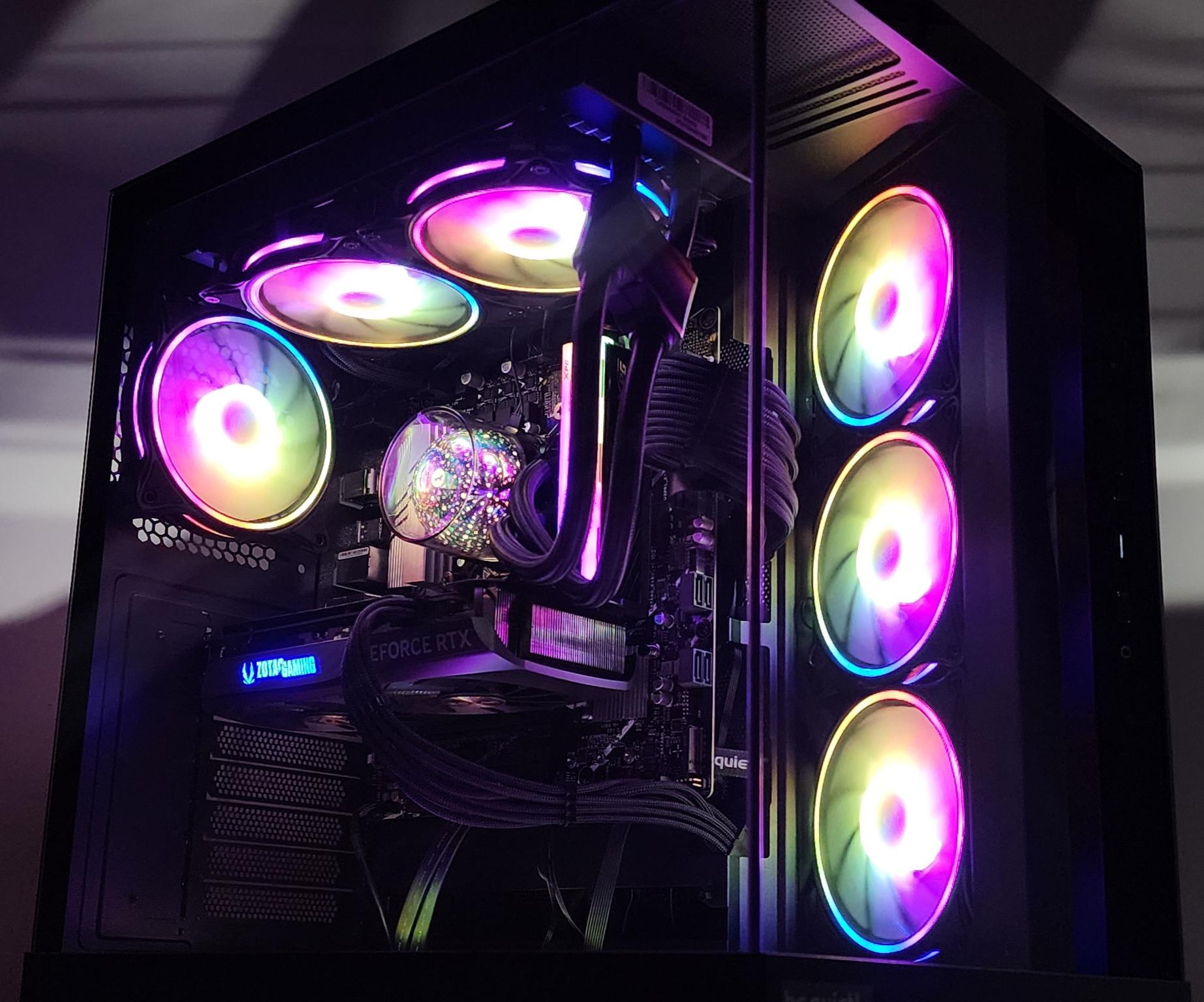 Gaming PC i7-12700KF 32GB RAM 2TB SSD RTX 4060 Ti 16GB Windows 11 Computer