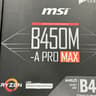 MSI B450M-A PRO MAX AM4 Motherboard