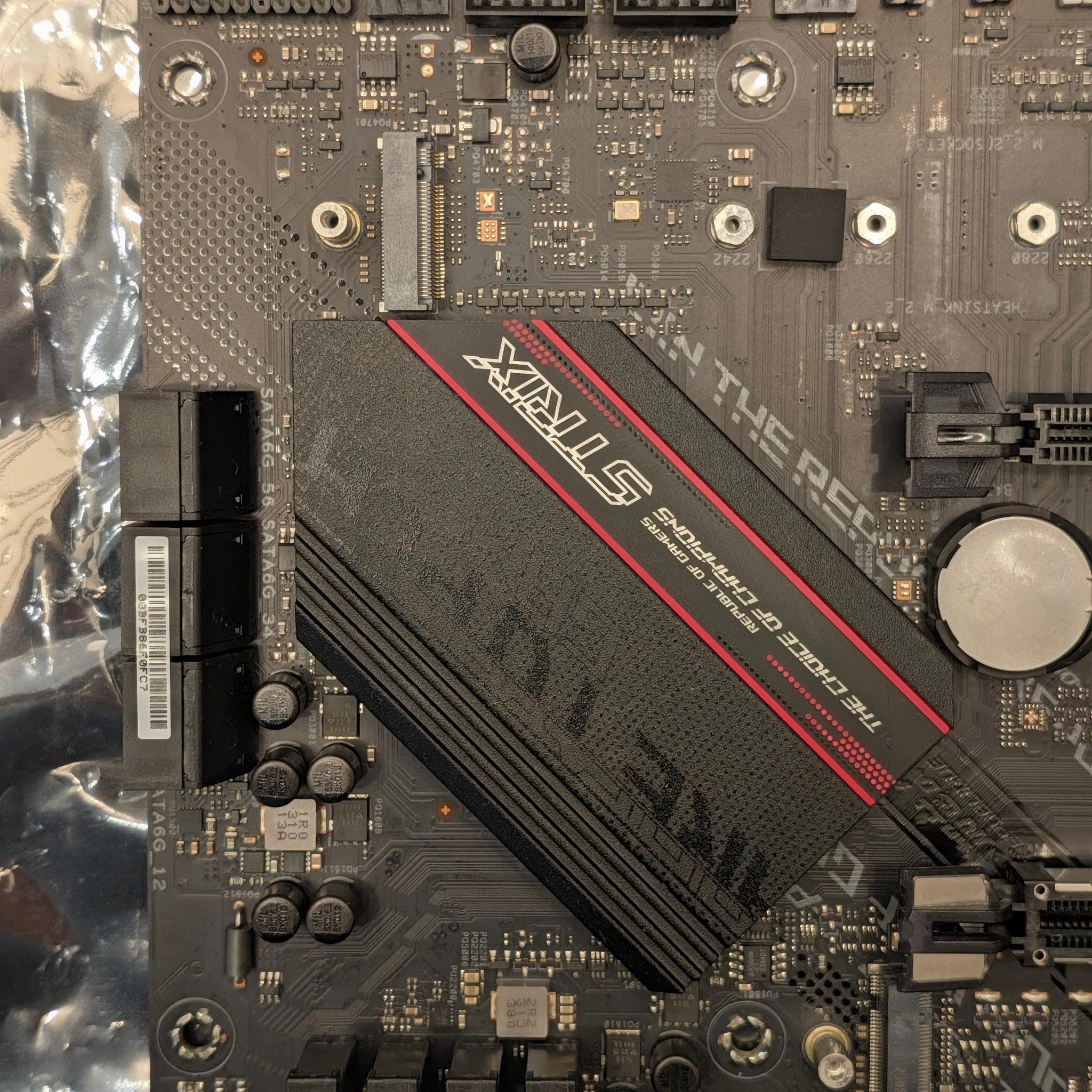 Asus B550 F Gaming Motherboard Ryzen 7 5700X 16GB ddr4 Ram