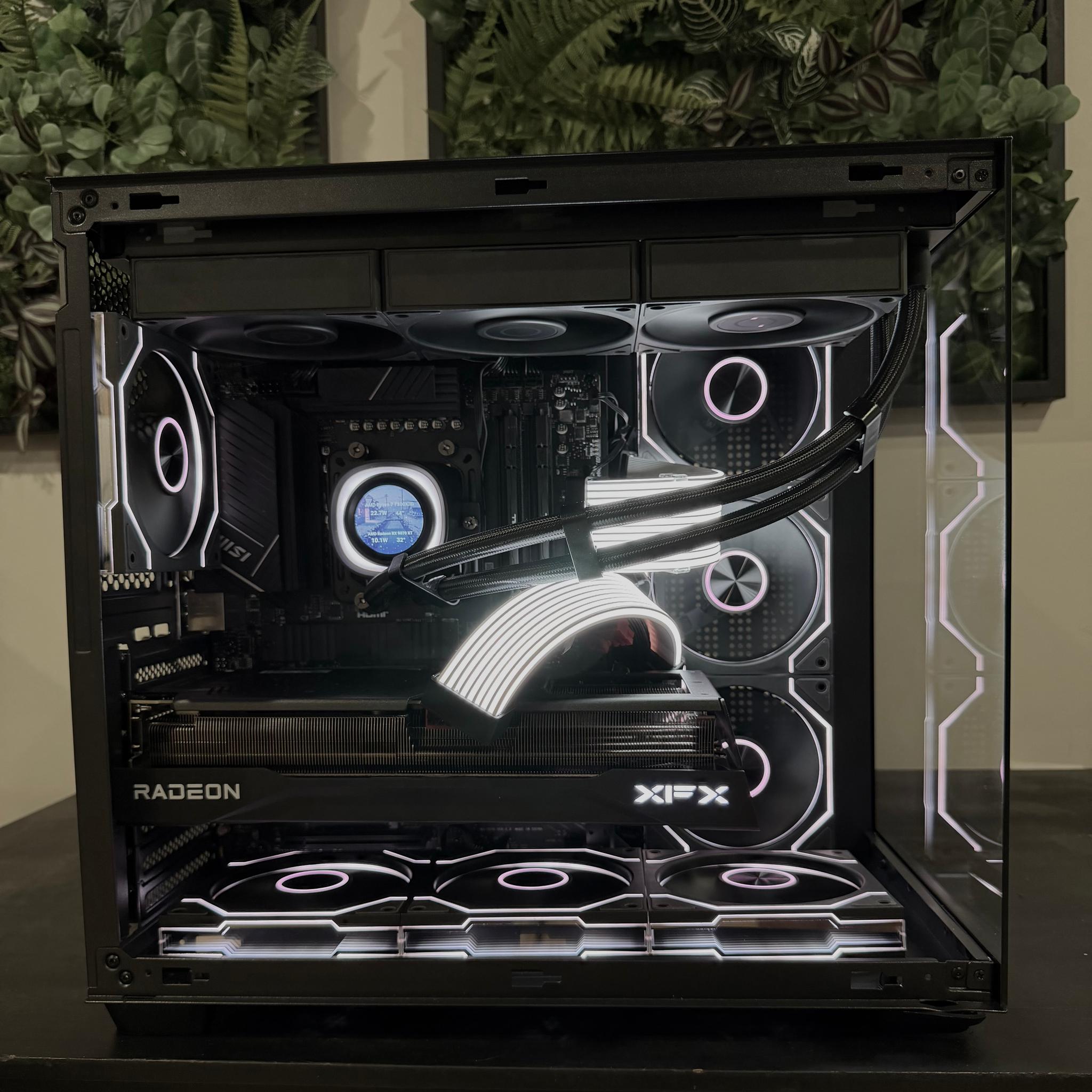 🔥 HIGH-END GAMING PC — RYZEN 7 7800X3D + RX 9070 XT + 32GB DDR5 + 2TB NVME 🔥