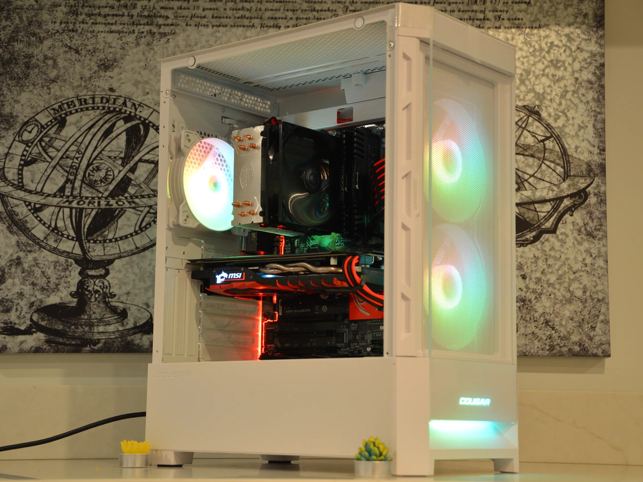 🔴🟣⚪️ Scarlet Snow ⚪️🟣🔴| Intel Core i5 4670K | NVIDIA GTX 1060 6GB | 16 GB RAM | 1TB SSD |