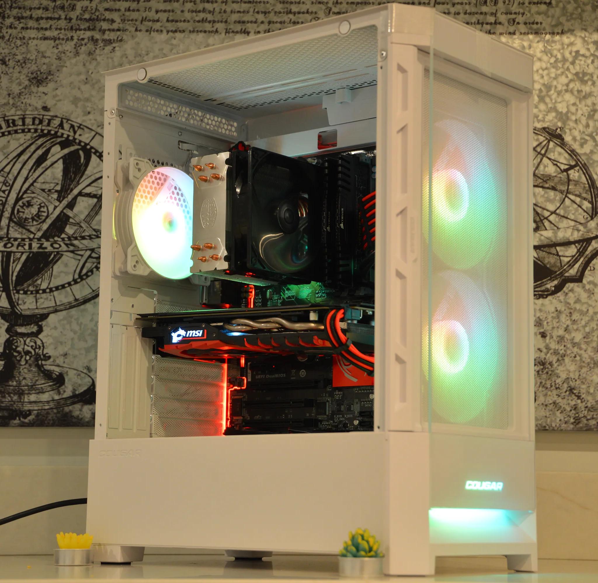 🔴🟣⚪️ Scarlet Snow ⚪️🟣🔴| Intel Core i5 4670K | NVIDIA GTX 1060 6GB | 16 GB RAM | 1TB SSD |