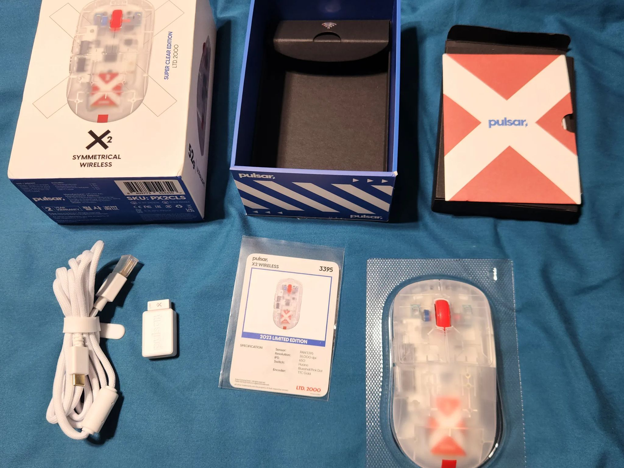 Pulsar X2 Mini CLEAR w/ Pulsar Superglides
