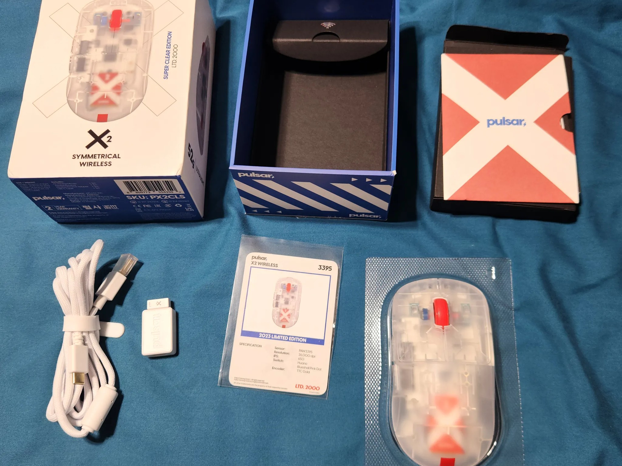 Pulsar X2 Mini CLEAR w/ Pulsar Superglides