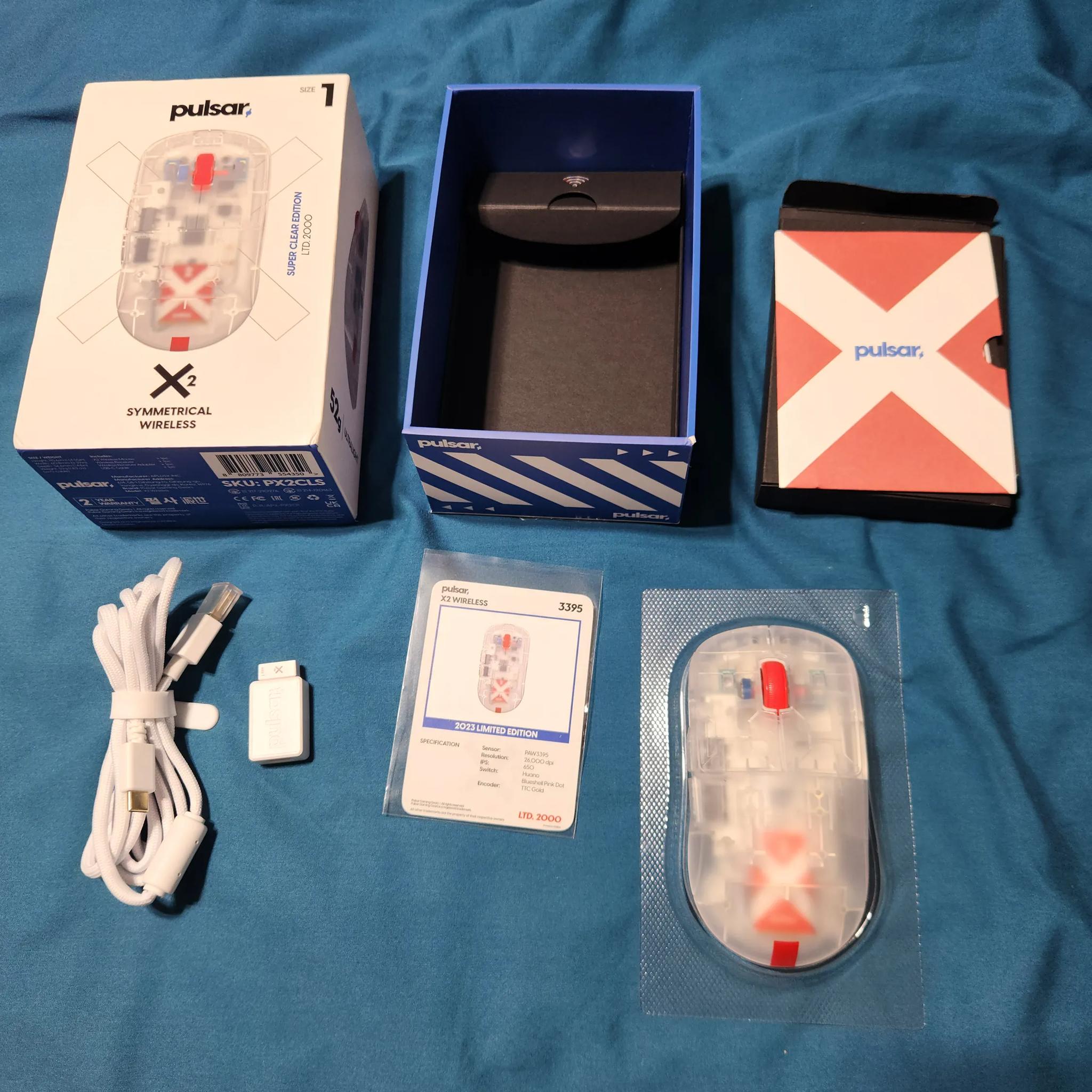 Pulsar X2 Mini CLEAR w/ Pulsar Superglides