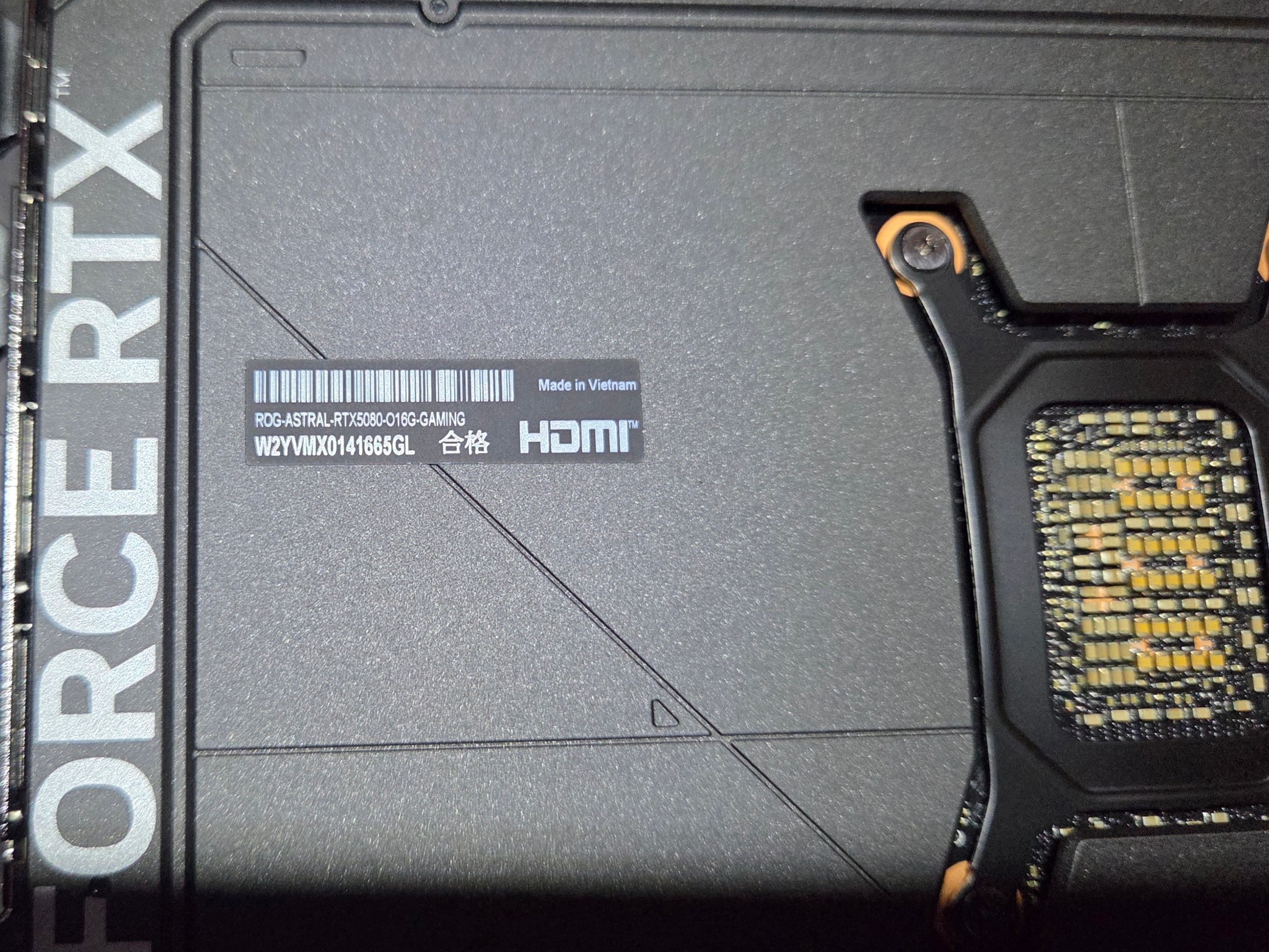 ASUS ROG Astral GeForce RTX 5080 16GB GDDR7 OC Edition