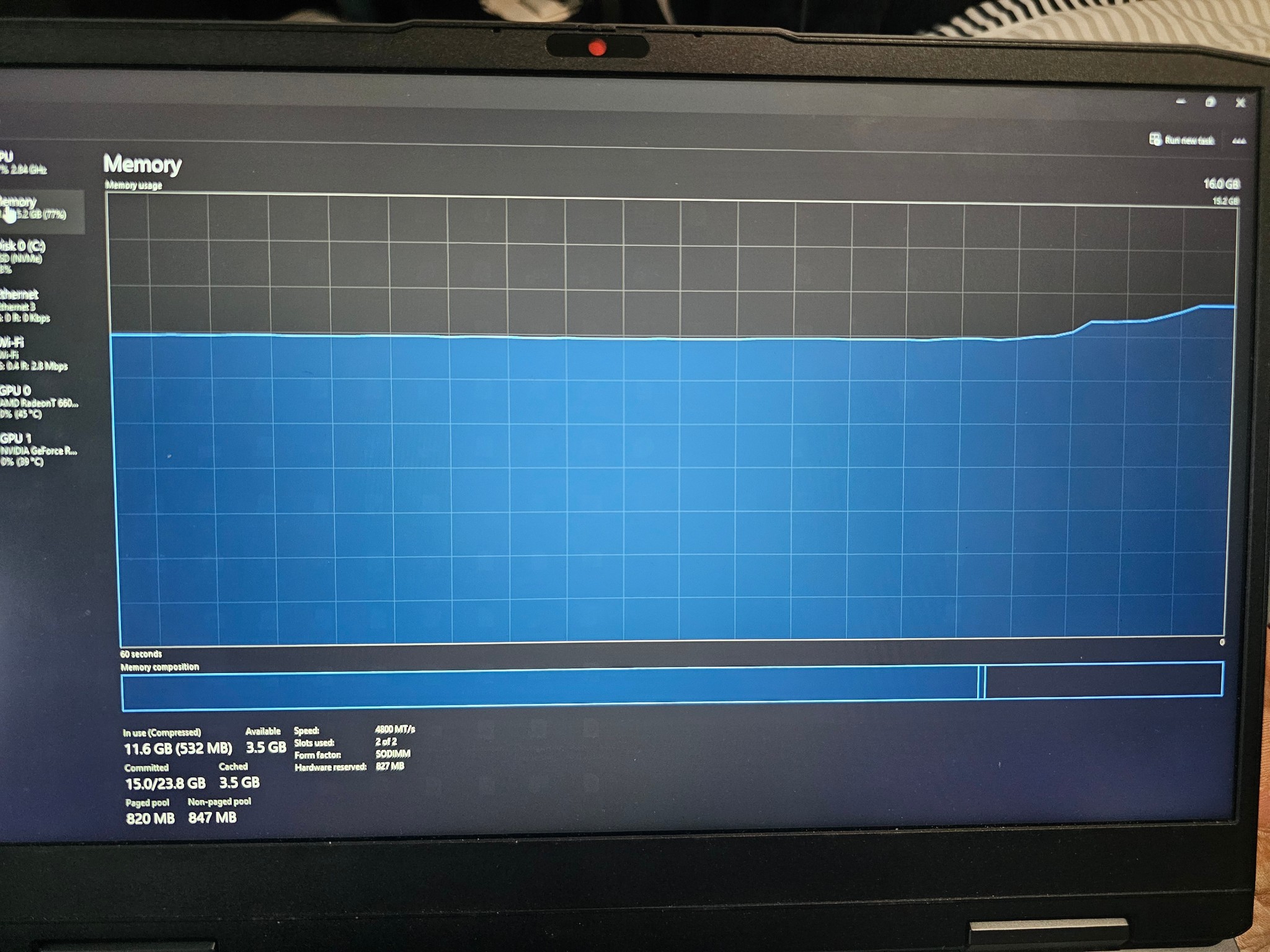 IdeaPad Gaming 3 14ARH7 Gaming Laptop DDR5 Ram