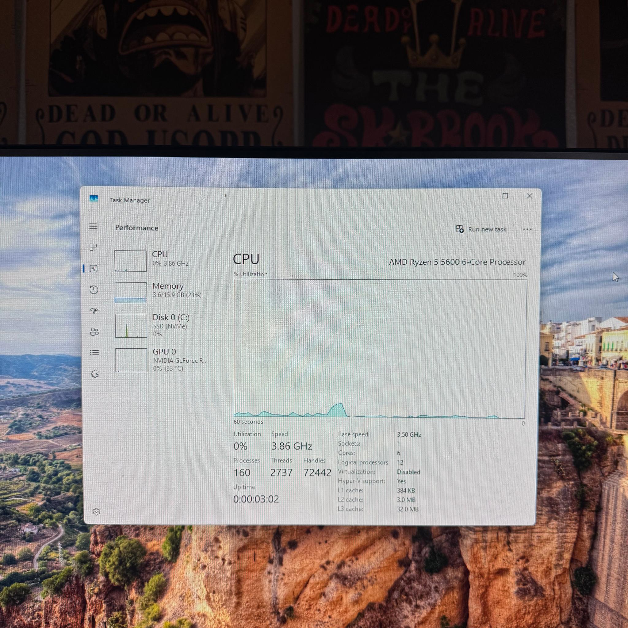 GeForce RTX 3060 Custom Gaming PC - Ryzen 5 5600, 1TB NVMe SSD