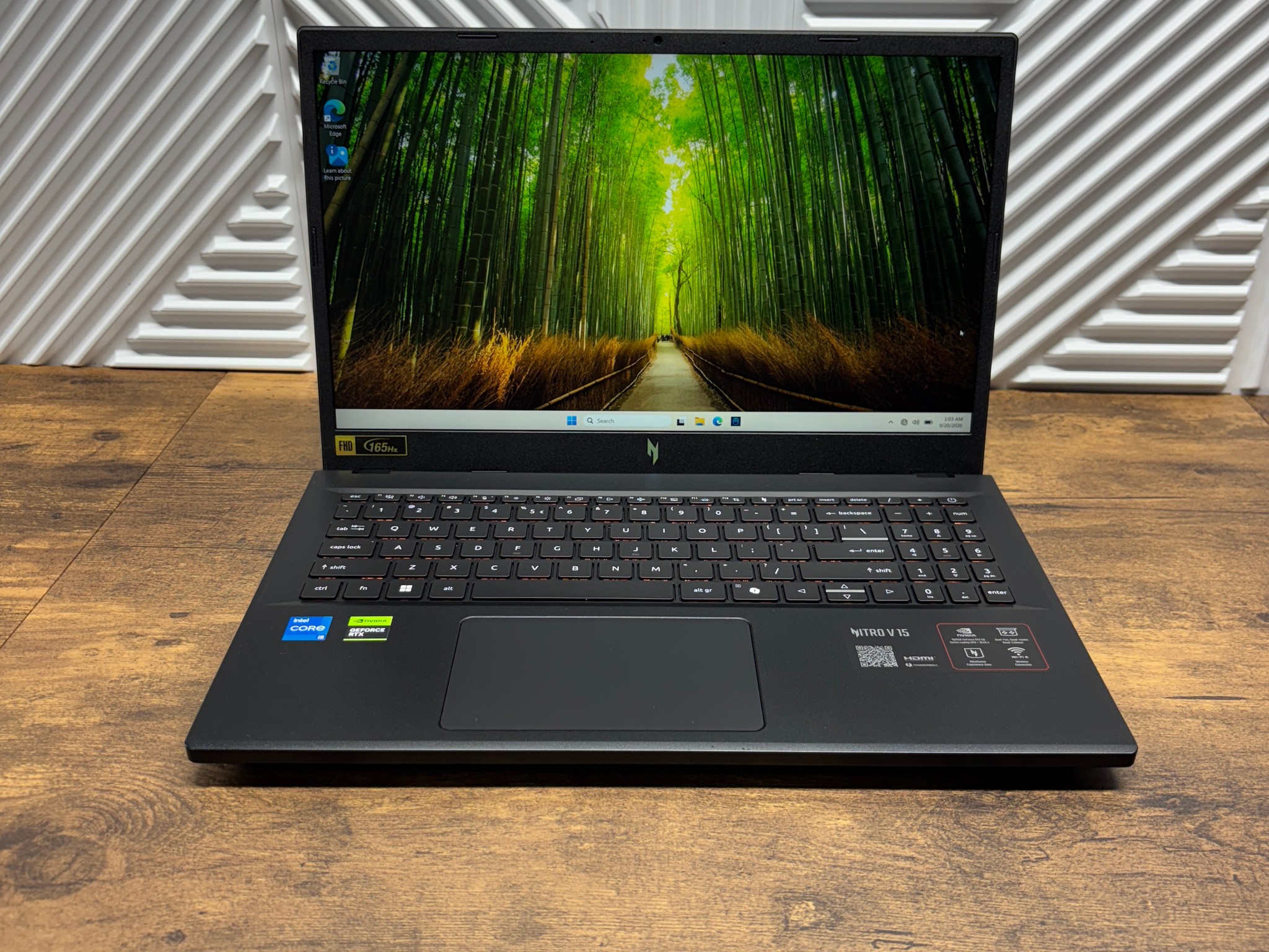 Acer Nitro V 15 Gaming Laptop i5-13420H RTX 5050 16GB 512GB SSD 165Hz