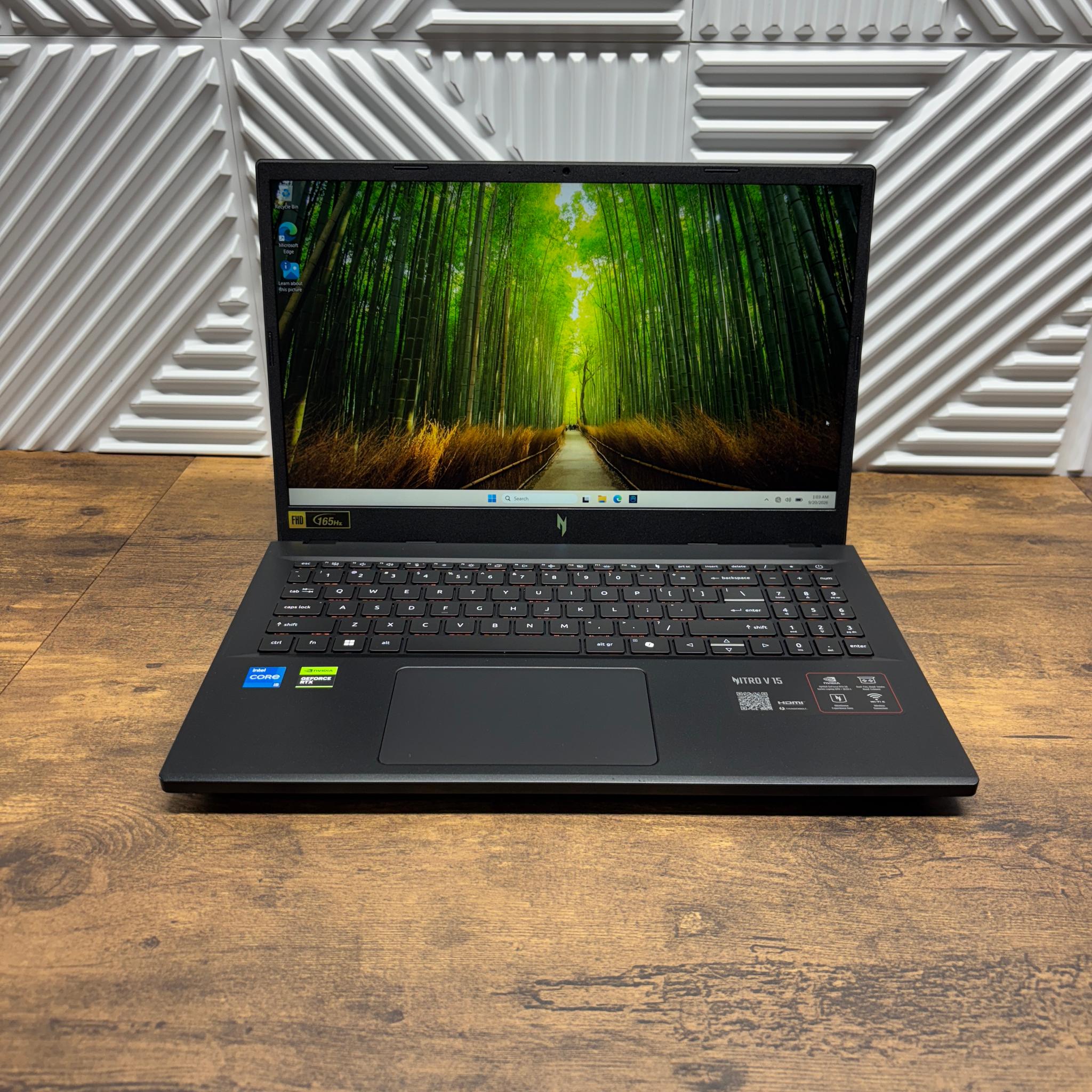 Acer Nitro V 15 Gaming Laptop i5-13420H RTX 5050 16GB 512GB SSD 165Hz